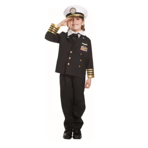 Navy Admiral Costume - Kids Babykids_Dress-Up-America