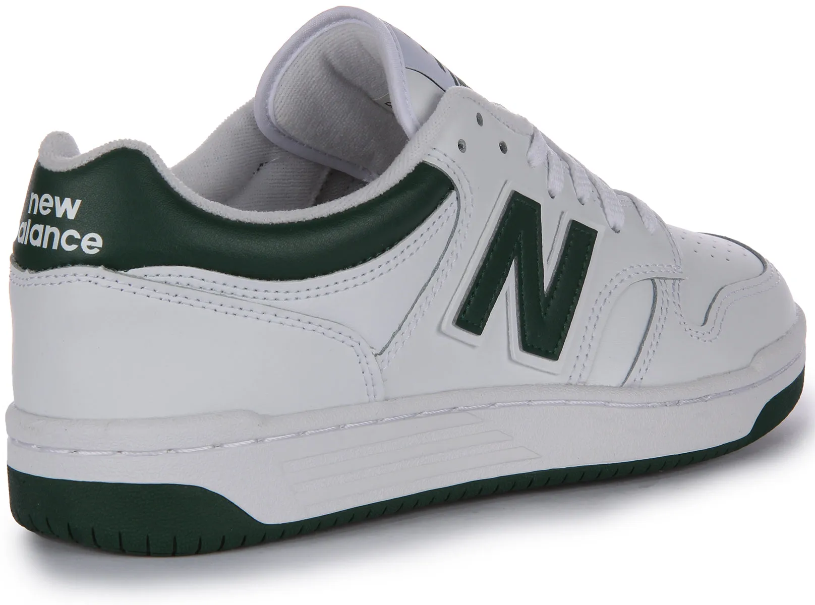 New Balance BB 480 LNG en blanc et vert Chaussures New Balance