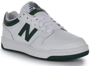 New Balance BB 480 LNG In White Green Shoes New Balance