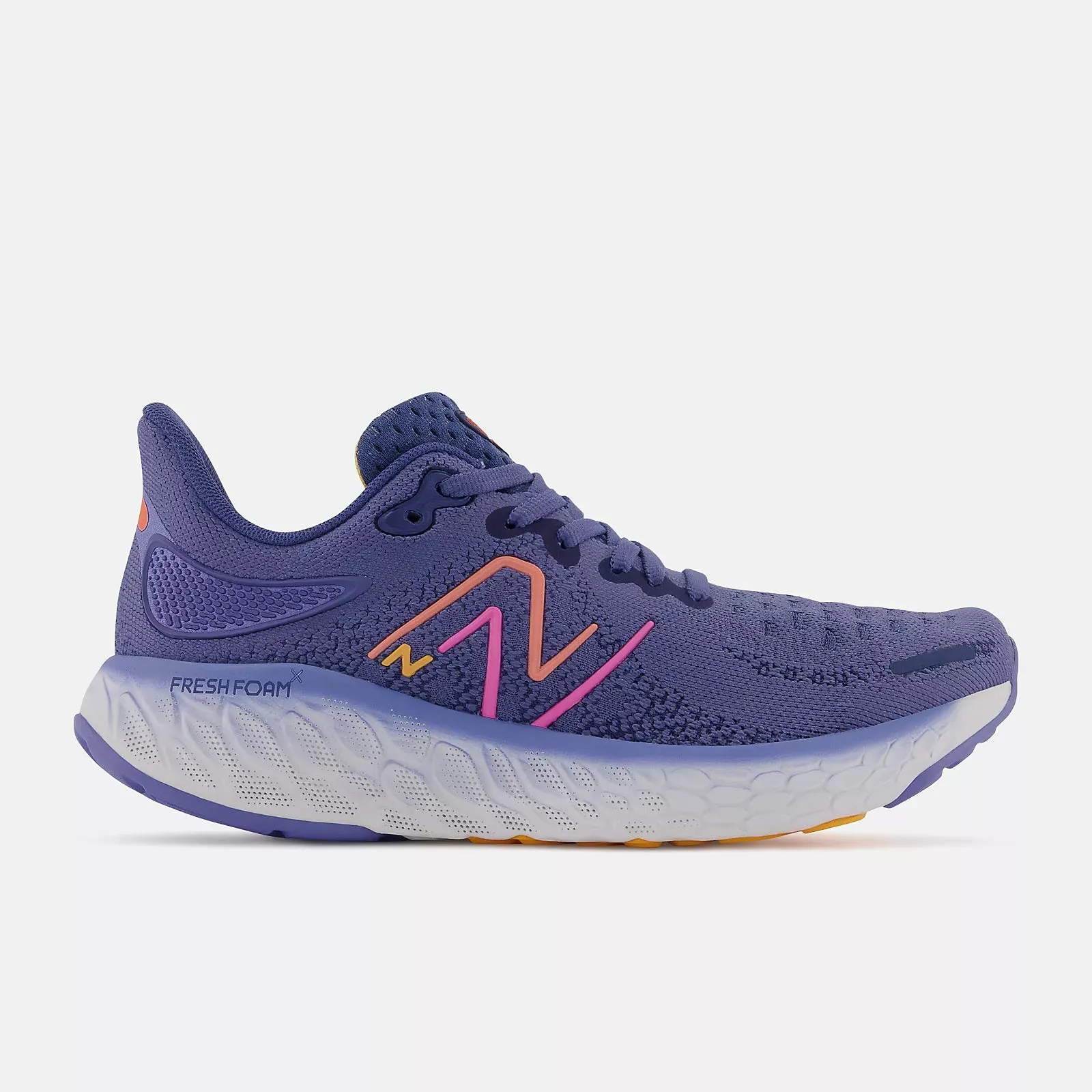 New Balance Femmes X1080v12 - Nuit Ciel/Orange/Rose (W1080L12) New Balance