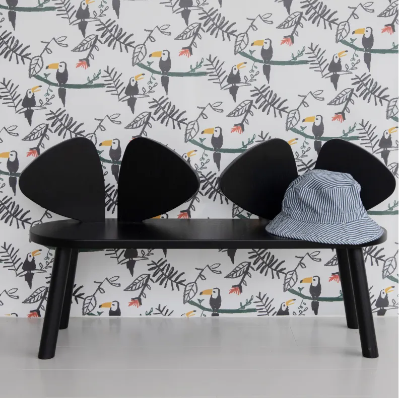 Banc souris Nofred Kids - Noir