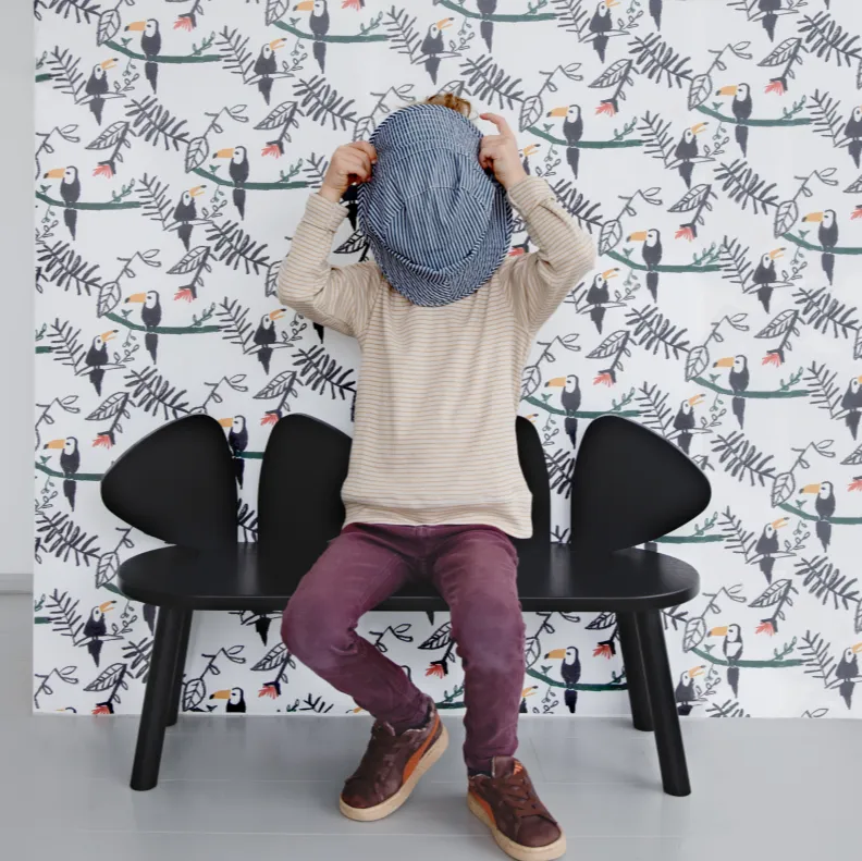 Banc souris Nofred Kids - Noir