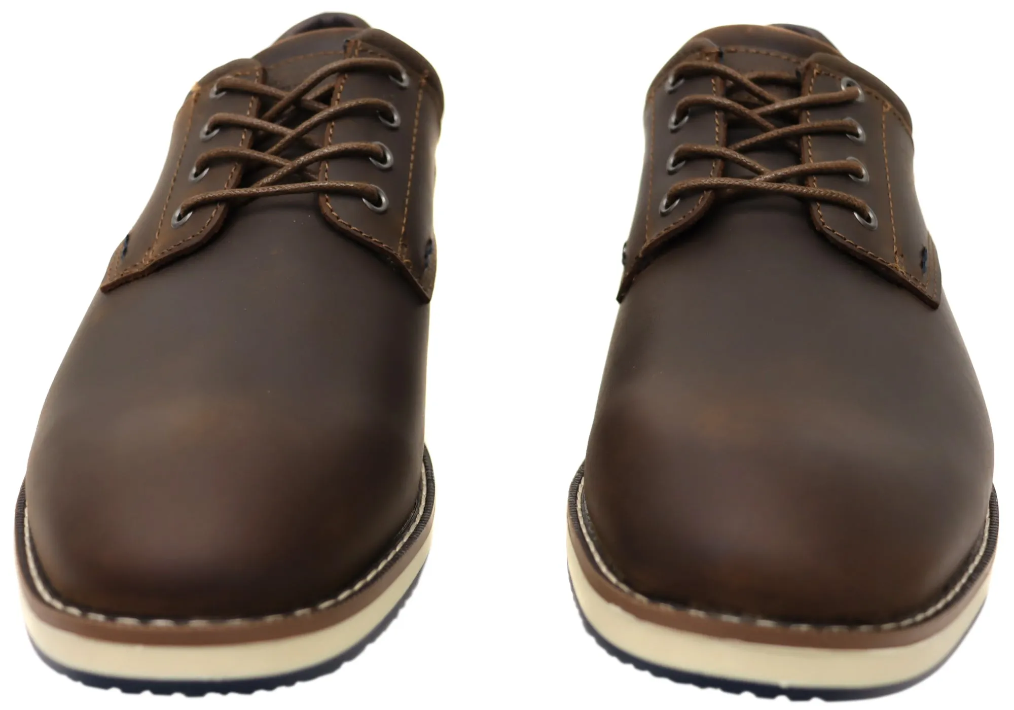 Nunn Bush par Florsheim Chaussures en cuir uni Circuit pour hommes EE Extra Large