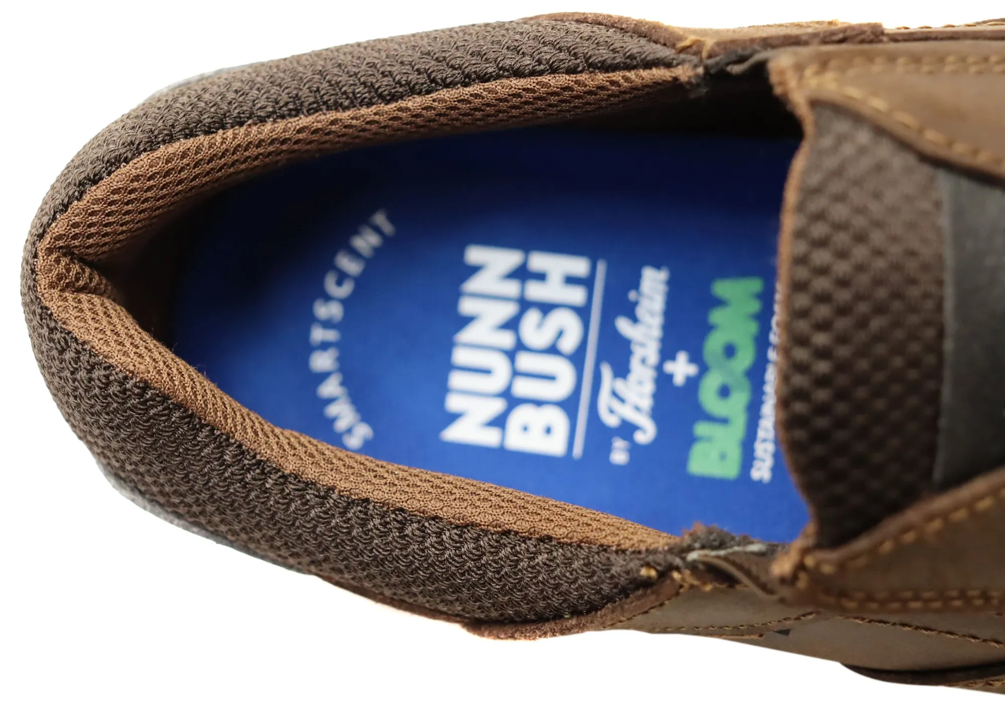 Nunn Bush By Florsheim Chaussures Homme Excursion Slip EE Extra Large en Cuir Chaussures Florsheim