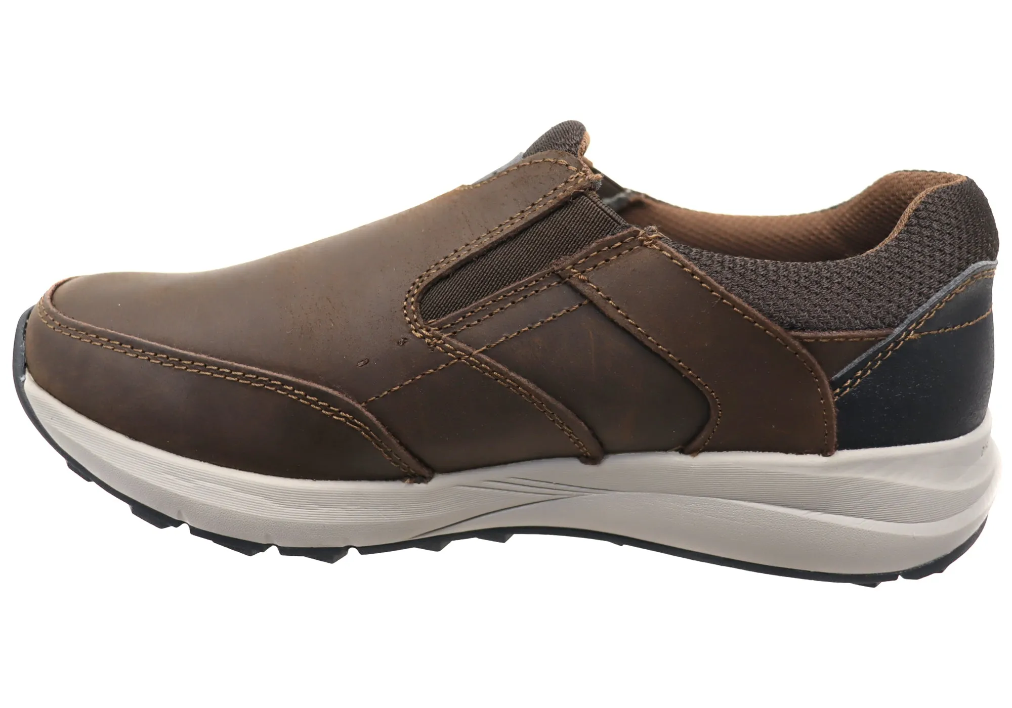 Nunn Bush By Florsheim Chaussures Homme Excursion Slip EE Extra Large en Cuir Chaussures Florsheim
