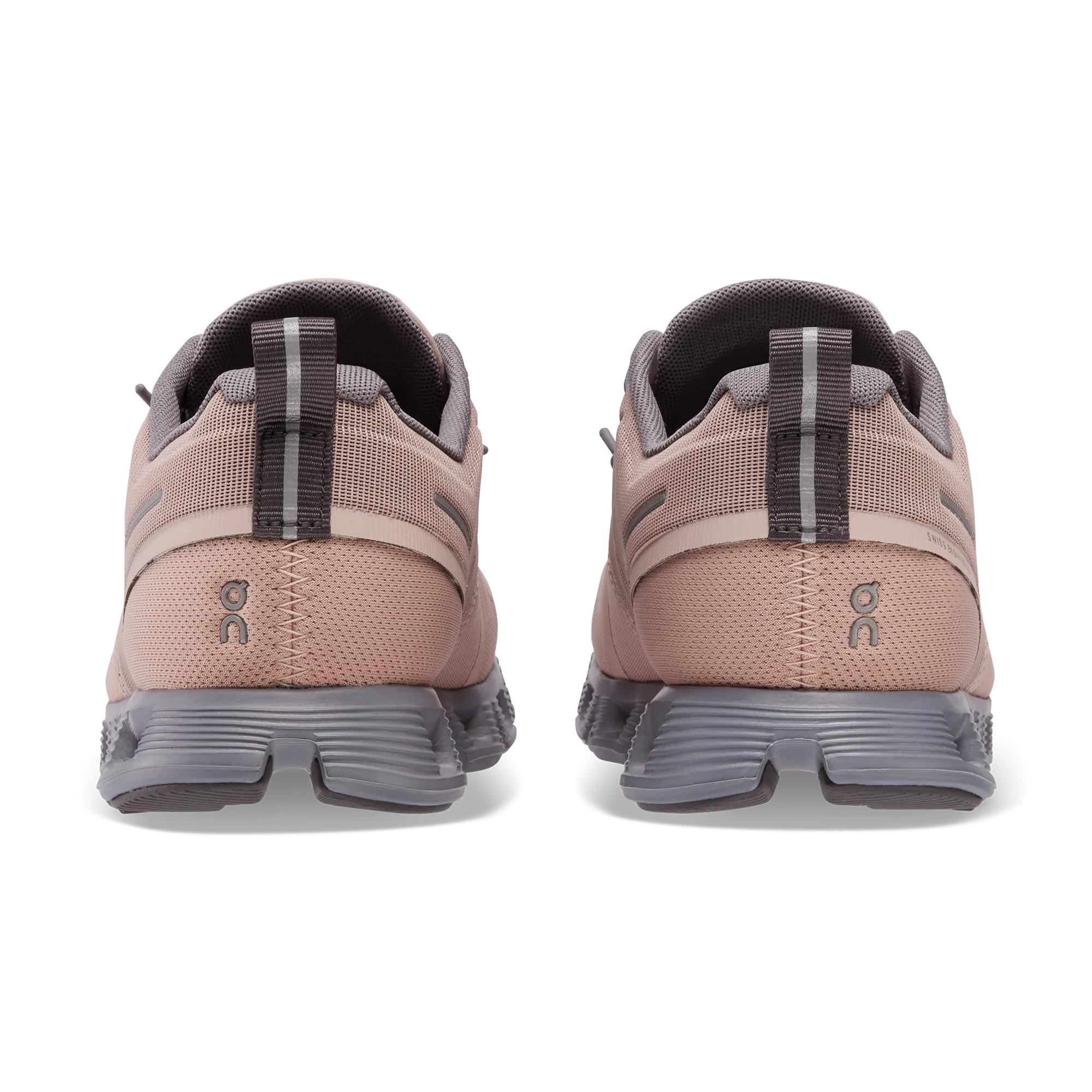 On Womens Cloud 5 Imperméable - Rose/Fossil (59.98527) On