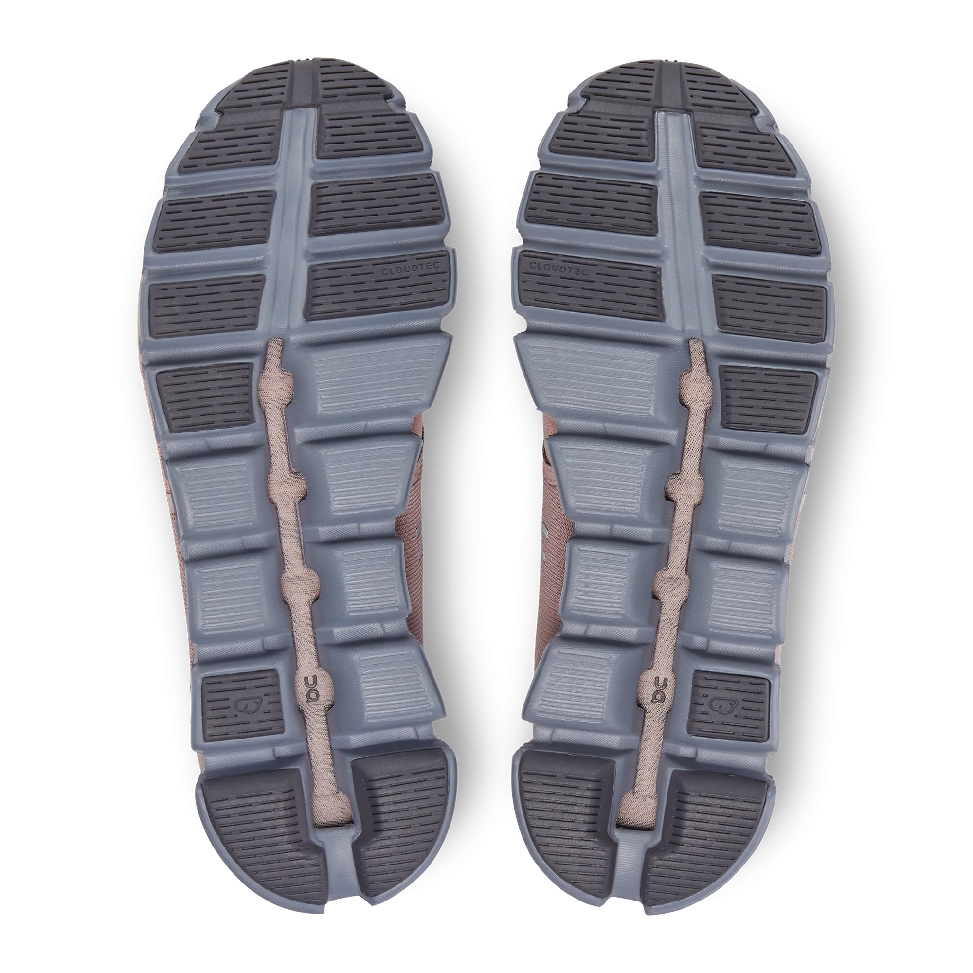 On Womens Cloud 5 Imperméable - Rose/Fossil (59.98527) On
