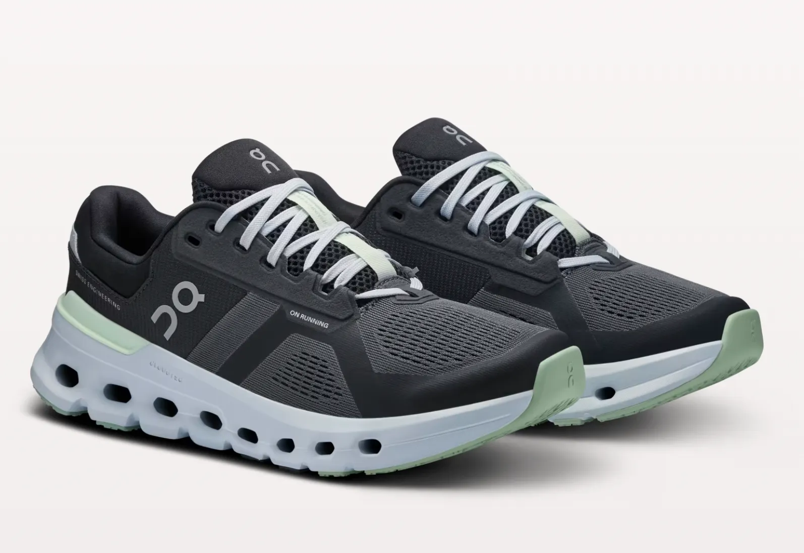 Sur les Womens Cloudrunner 2 Shadow/Lima (3WE10132577) Activé