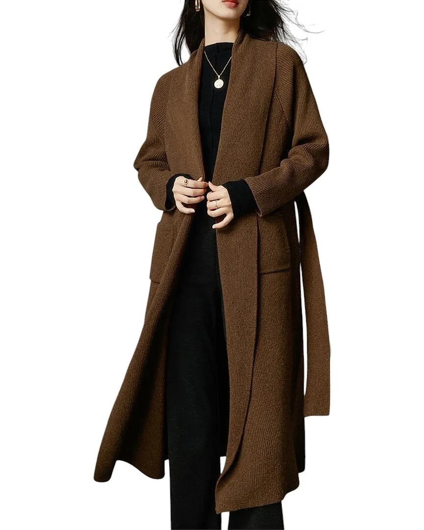 Manteau Onebuye en laine mélangée