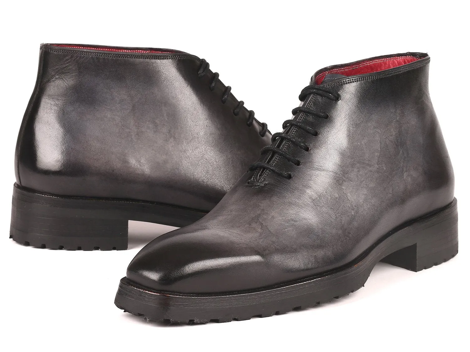 Paul Parkman Chaussures Bottines Paul Parkman pour Homme en Gris Brossé
