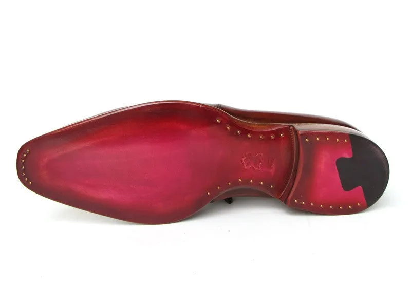 Paul Parkman Chaussures Paul Parkman Derby à Empeigne Carrée avec Couture Goodyear pour Homme en Marron