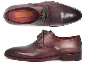 Paul Parkman Shoes Paul Parkman Men's Hand-Painted Leather Derby Shoes in Mixed Color