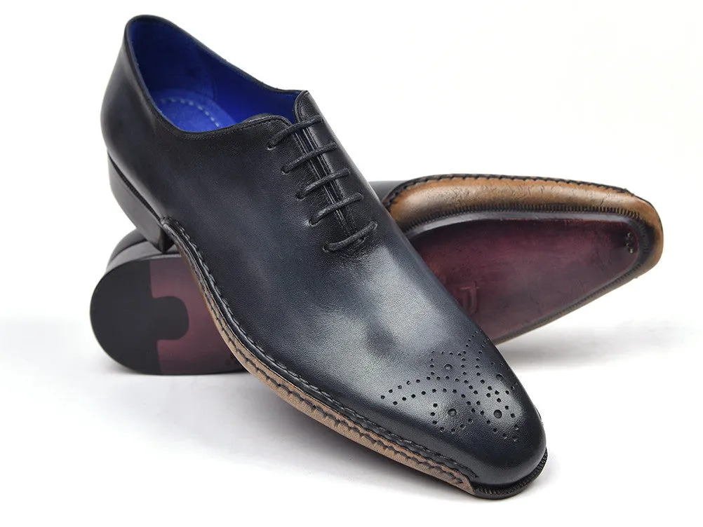 Paul Parkman Chaussures Paul Parkman Oxfords de construction Opanka pour hommes en gris anthracite