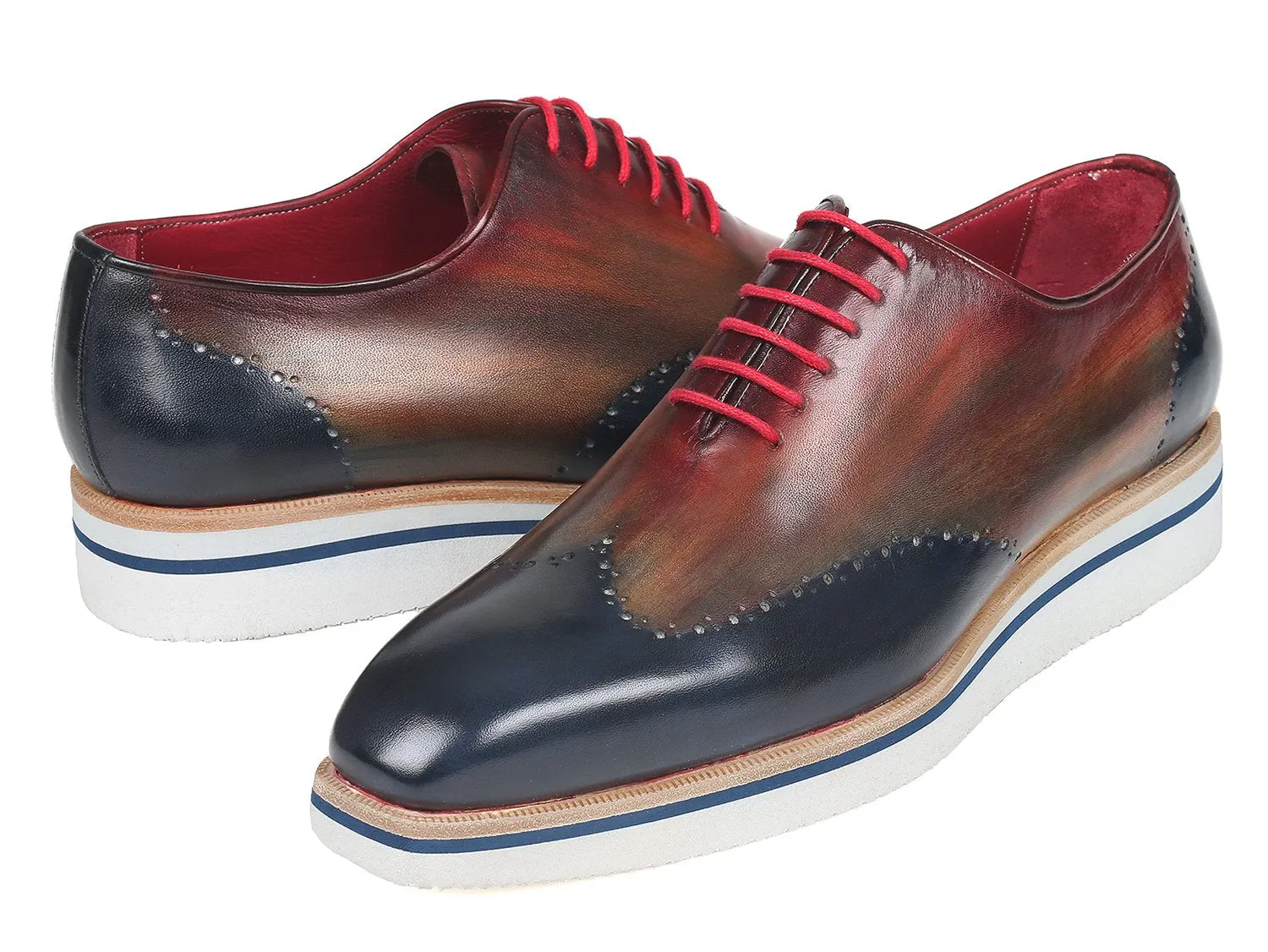 Paul Parkman Chaussures Paul Parkman Richelieu élégant décontracté pour hommes en plusieurs couleurs