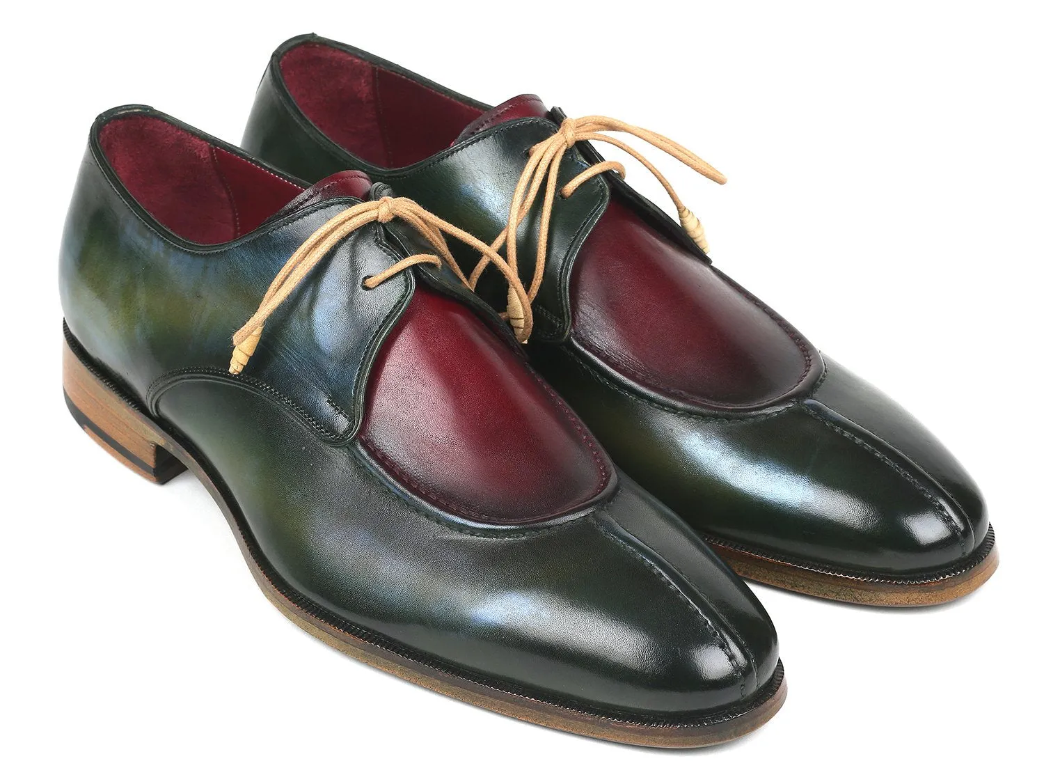 Paul Parkman Chaussures Paul Parkman Derby à bout fendu pour hommes en plusieurs couleurs