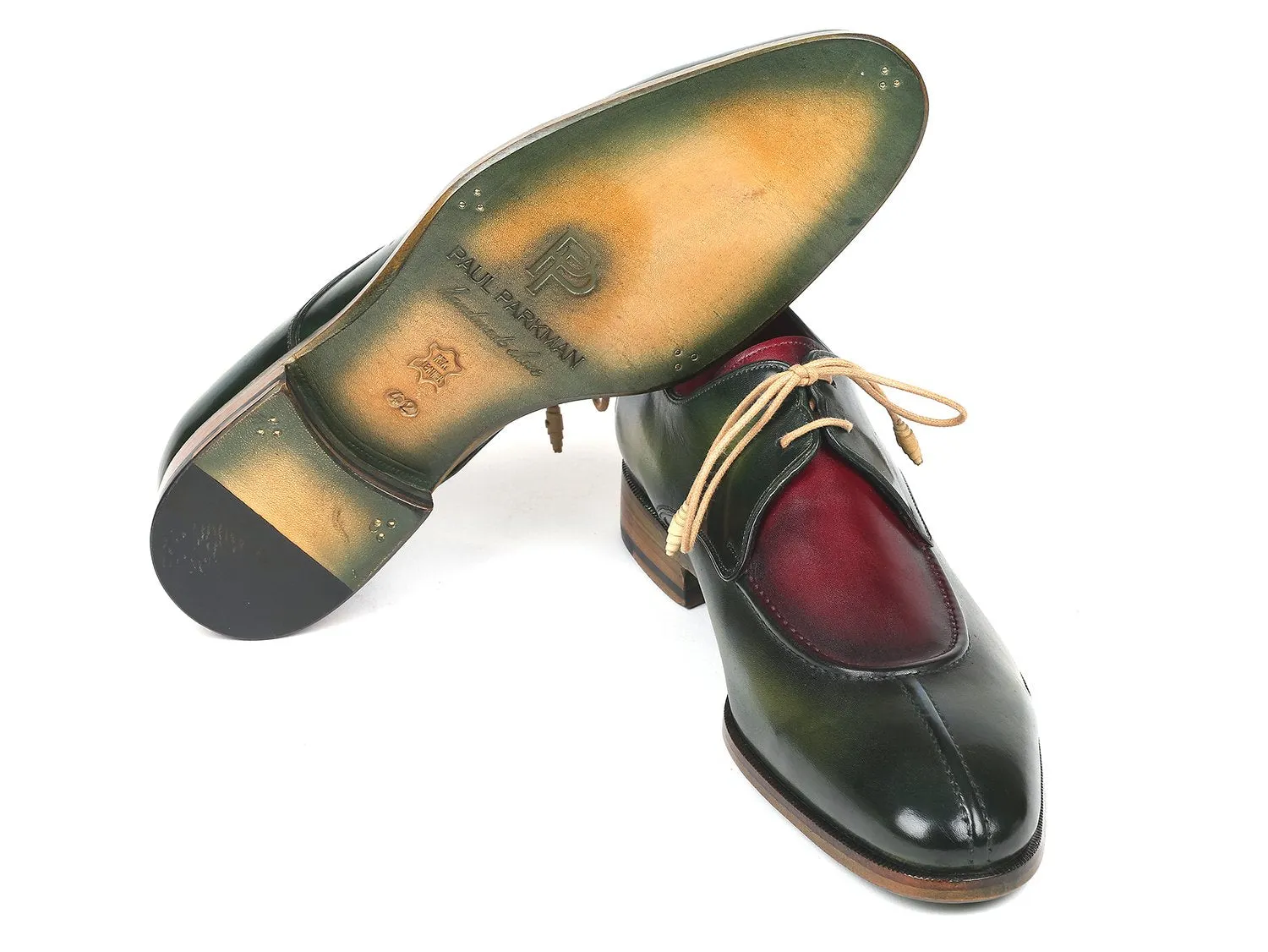 Paul Parkman Chaussures Paul Parkman Derby à bout fendu pour hommes en plusieurs couleurs