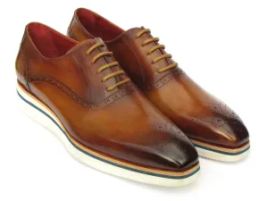 Paul Parkman Shoes Paul Parkman Smart Casual Men's Oxfords in Brown