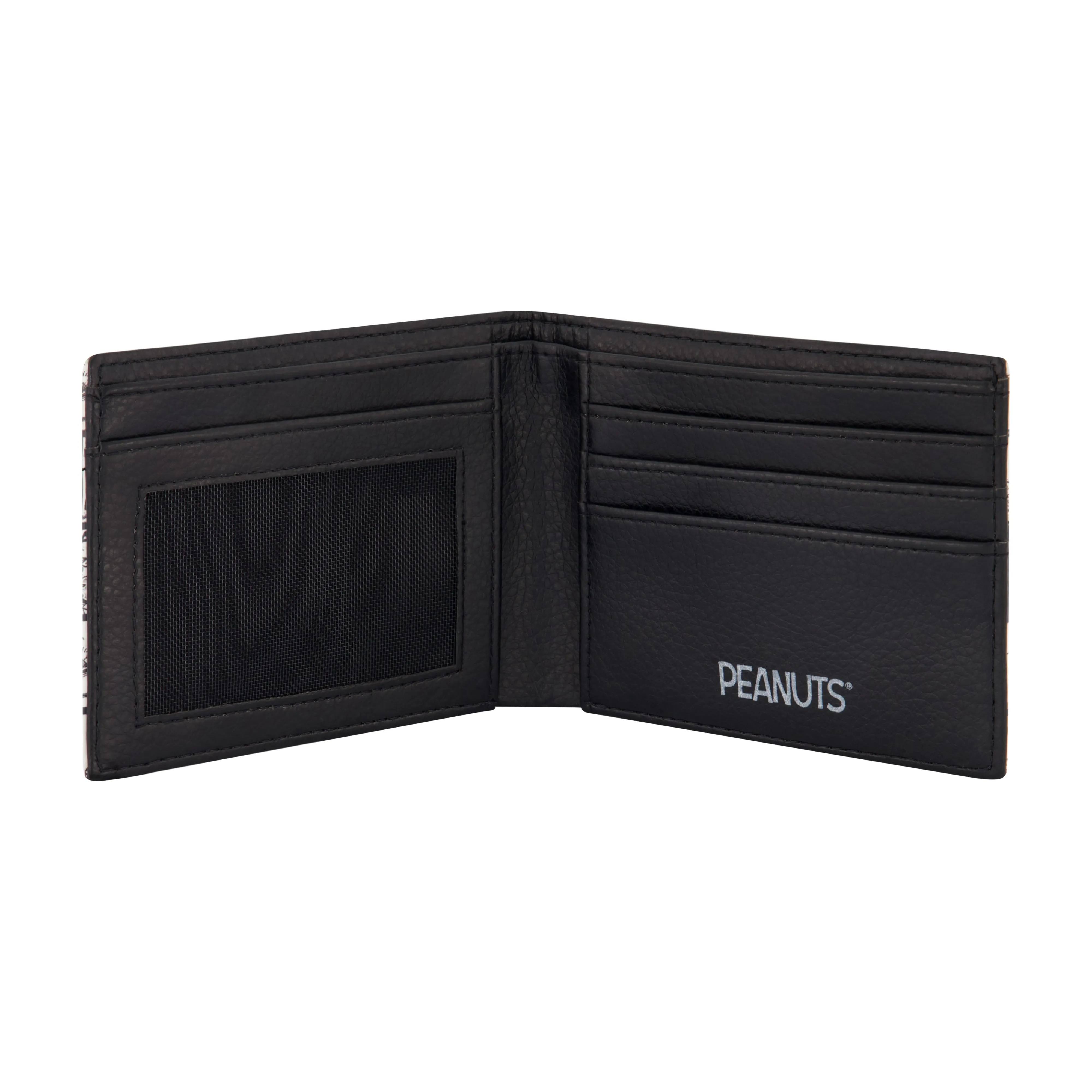 Portefeuille pliant PEANUTS JOE COOL COMIC AOP, portefeuille mince avec boîte décorative pour hommes et femmes, chaussures ecco