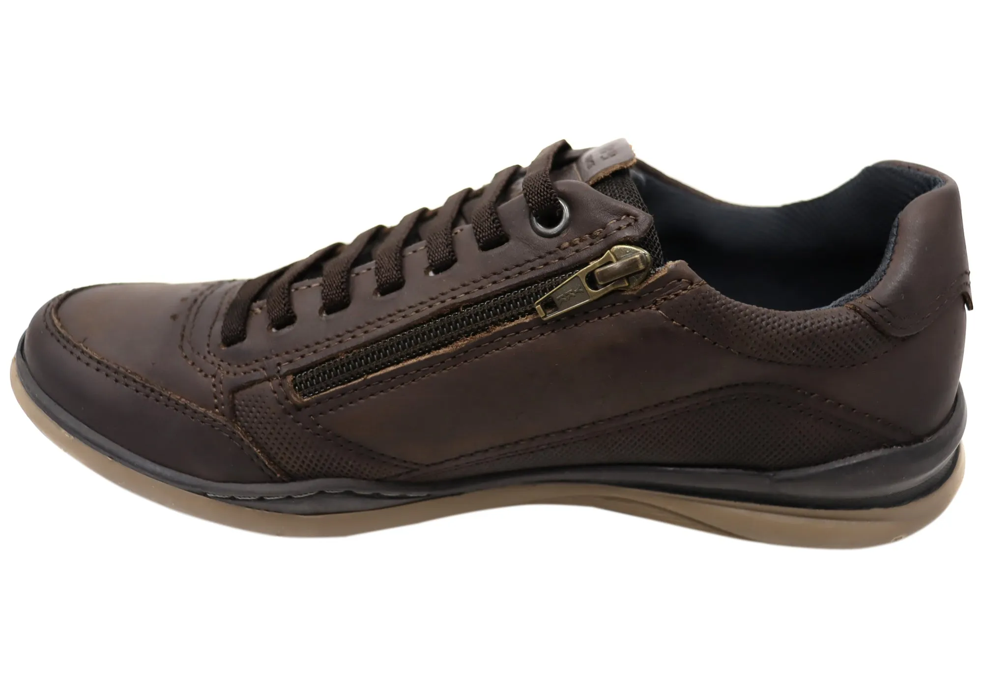 Pegada Advence Chaussures Décontractées En Cuir Pour Homme Sans Lacets Fabriquées Au Brésil Pegada Shoes