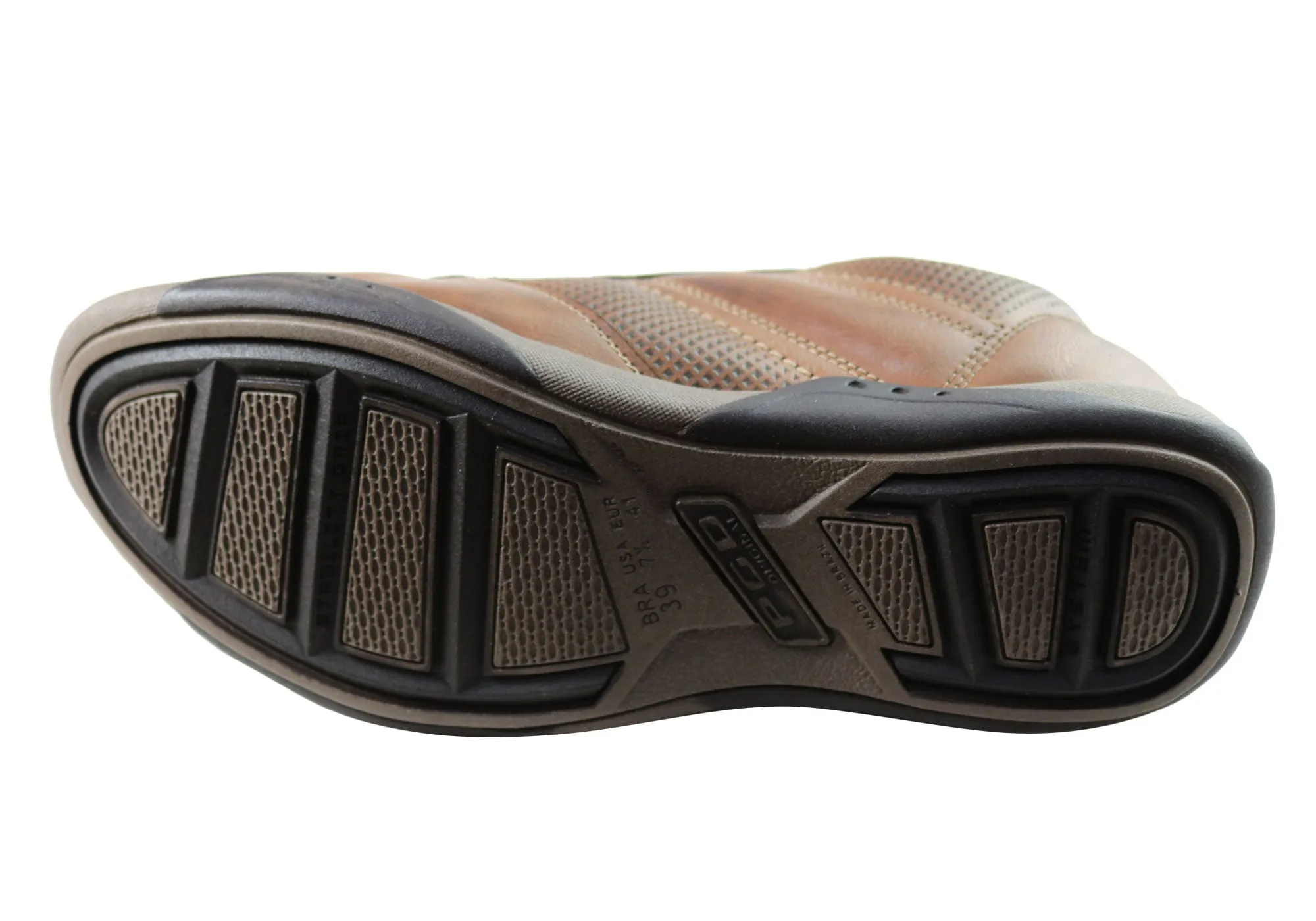 Pegada Brennon Chaussures Décontractées Sans Lacets Confortables pour Hommes Fabriquées au Brésil Pegada Shoes