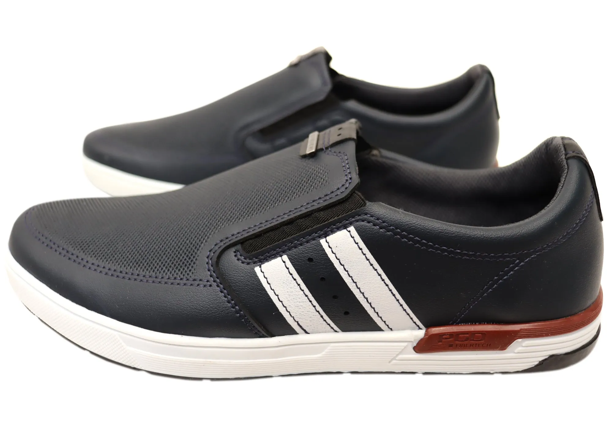 Pegada Chase Chaussures Décontractées Homme à Enfiler Confortables Fabriquées au Brésil Pegada Shoes