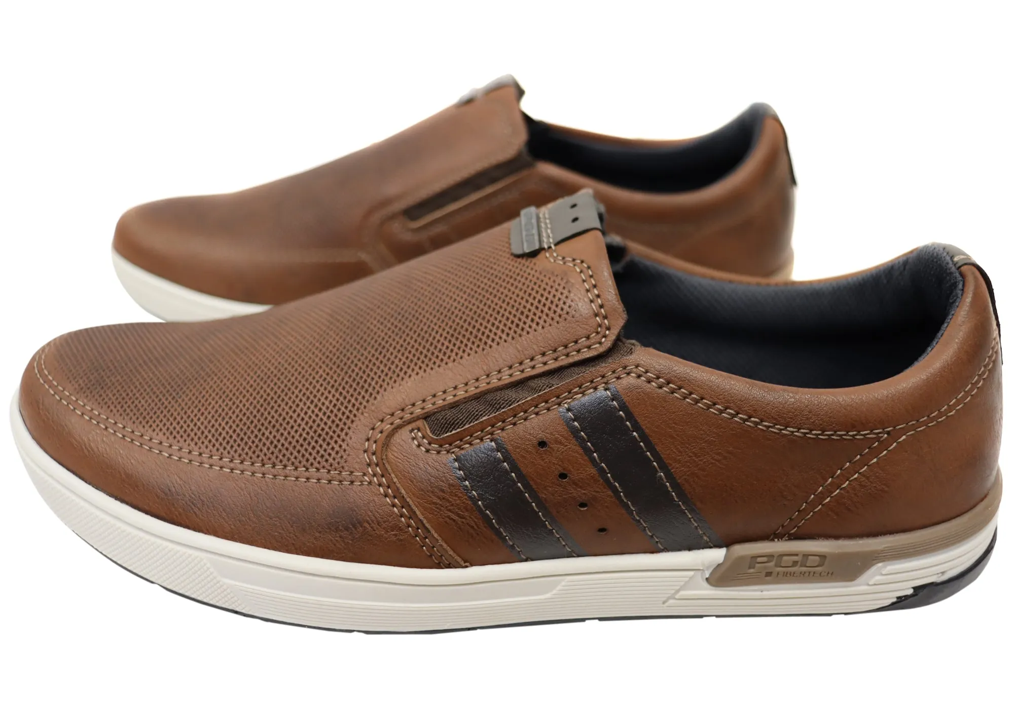 Pegada Chase Chaussures Décontractées Homme à Enfiler Confortables Fabriquées au Brésil Pegada Shoes