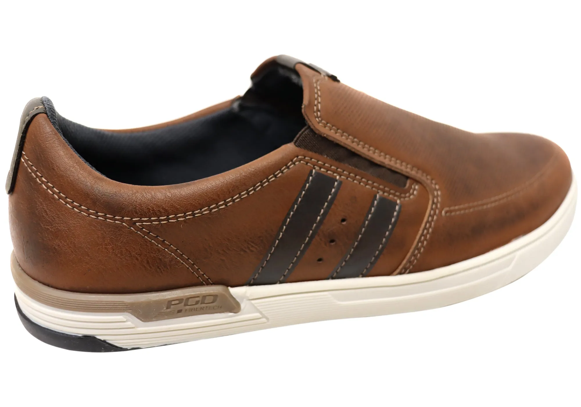 Pegada Chase Chaussures Décontractées Homme à Enfiler Confortables Fabriquées au Brésil Pegada Shoes