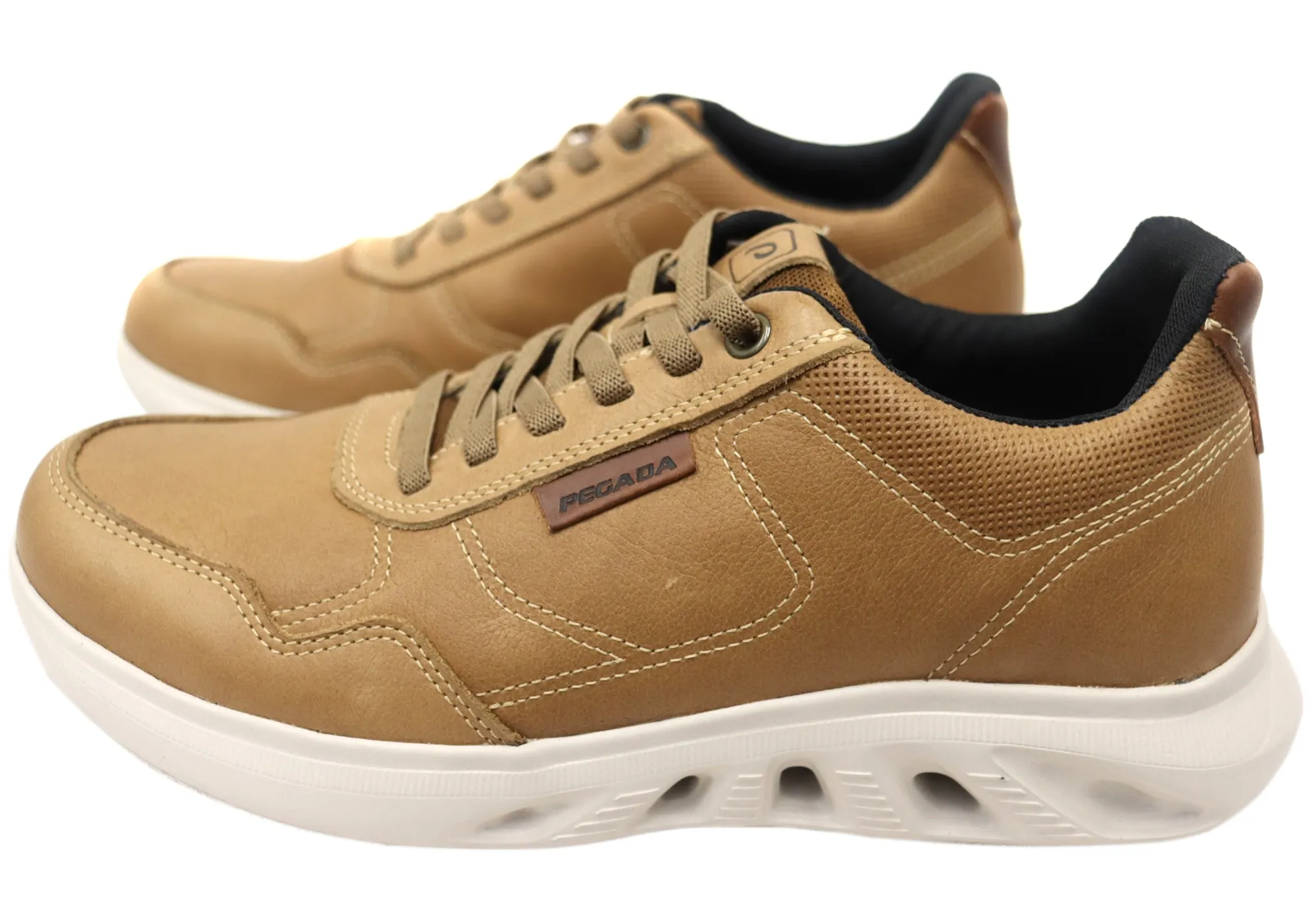 Pegada Endure Chaussures Décontractées en Cuir Confortables pour Hommes Fabriquées au Brésil Pegada Shoes