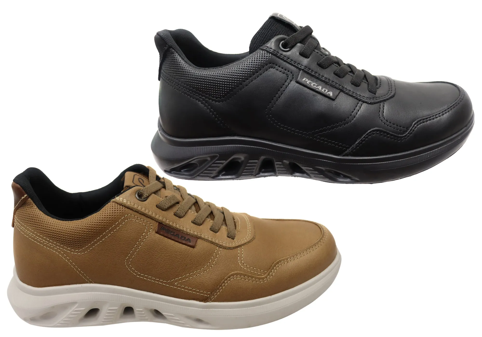 Pegada Endure Chaussures Décontractées en Cuir Confortables pour Hommes Fabriquées au Brésil Pegada Shoes