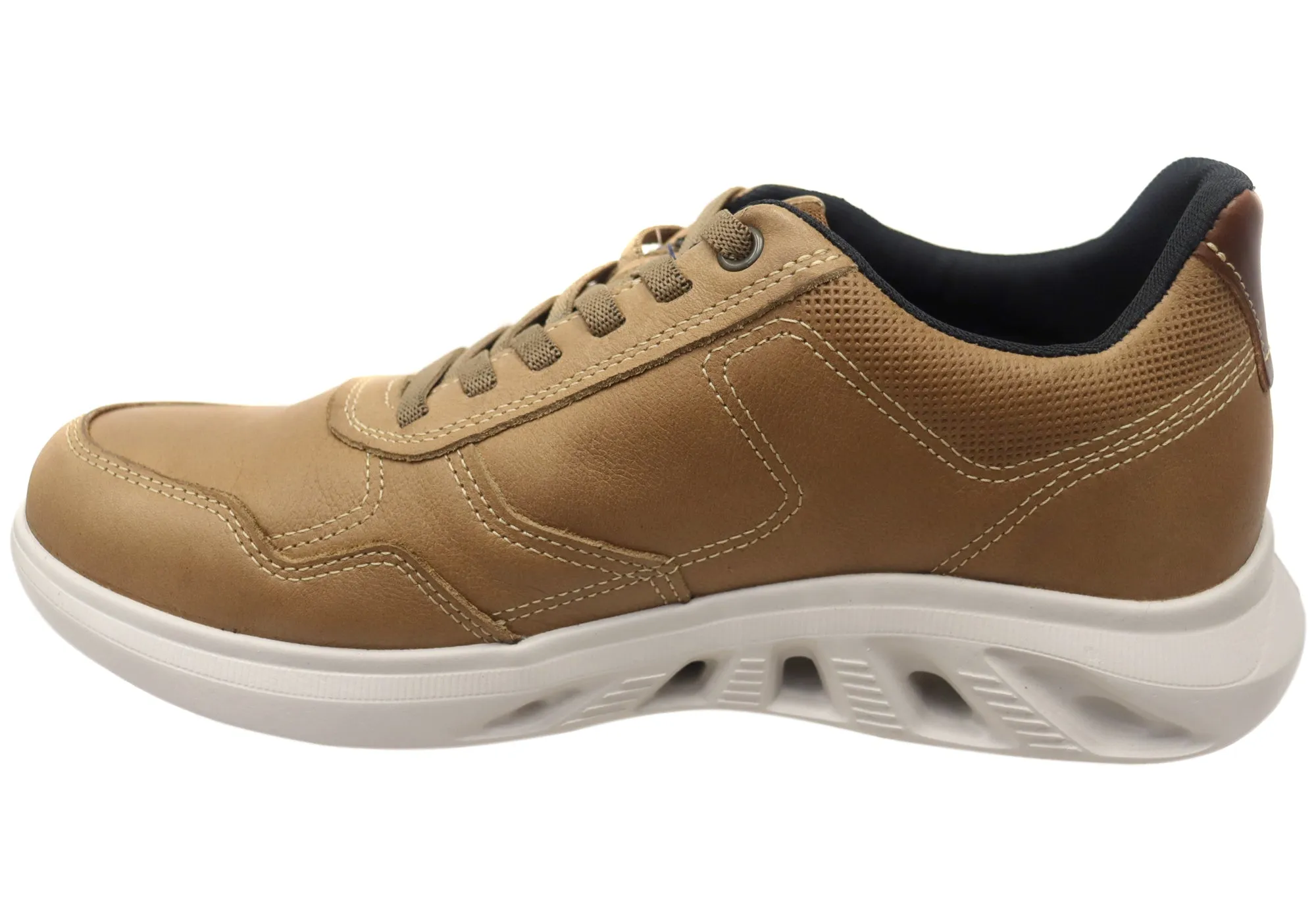 Pegada Endure Chaussures Décontractées en Cuir Confortables pour Hommes Fabriquées au Brésil Pegada Shoes