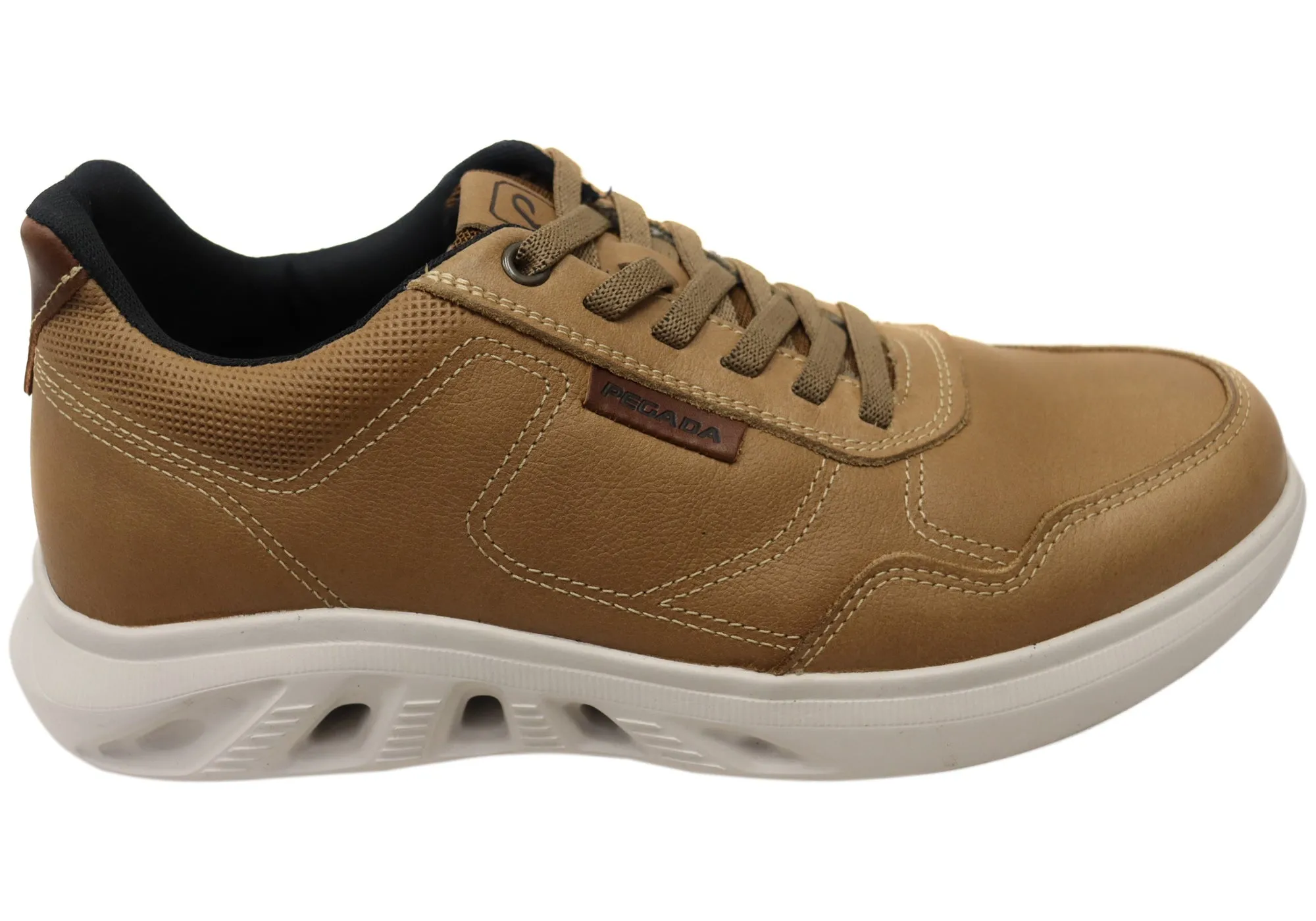Pegada Endure Chaussures Décontractées en Cuir Confortables pour Hommes Fabriquées au Brésil Pegada Shoes