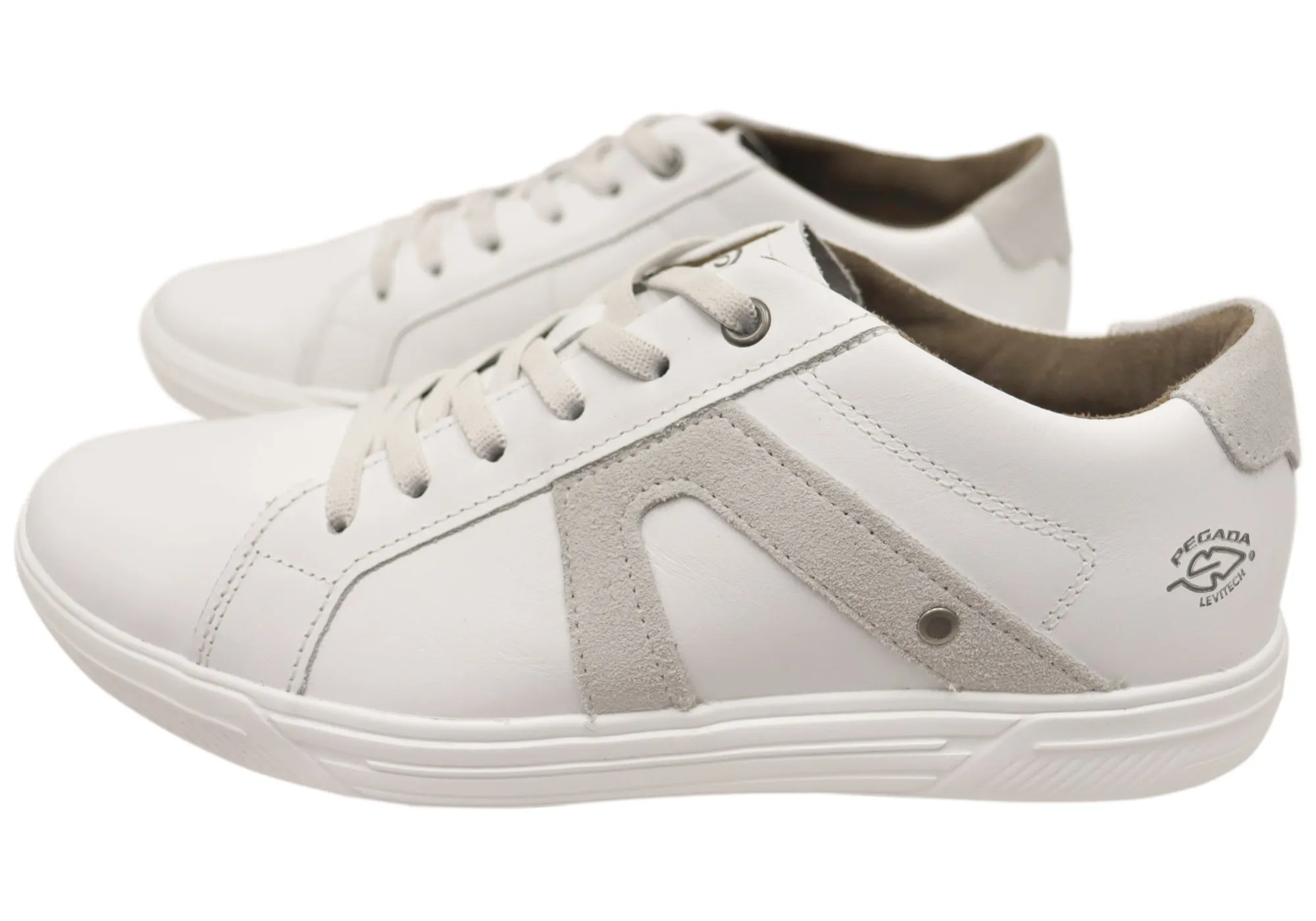 Pegada Ryder Chaussures décontractées en cuir confortables pour hommes Fabriqué au Brésil Pegada Shoes