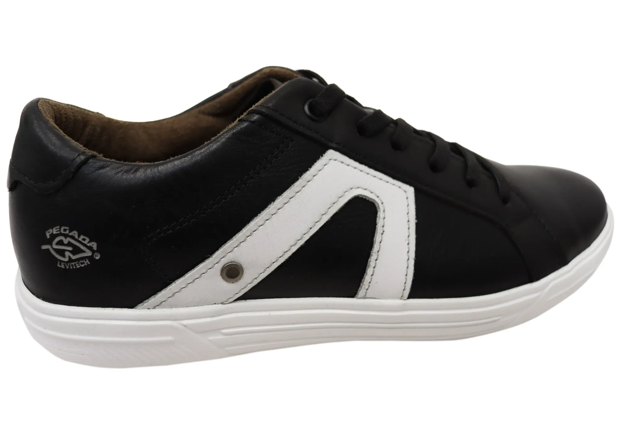 Pegada Ryder Chaussures décontractées en cuir confortables pour hommes Fabriqué au Brésil Pegada Shoes