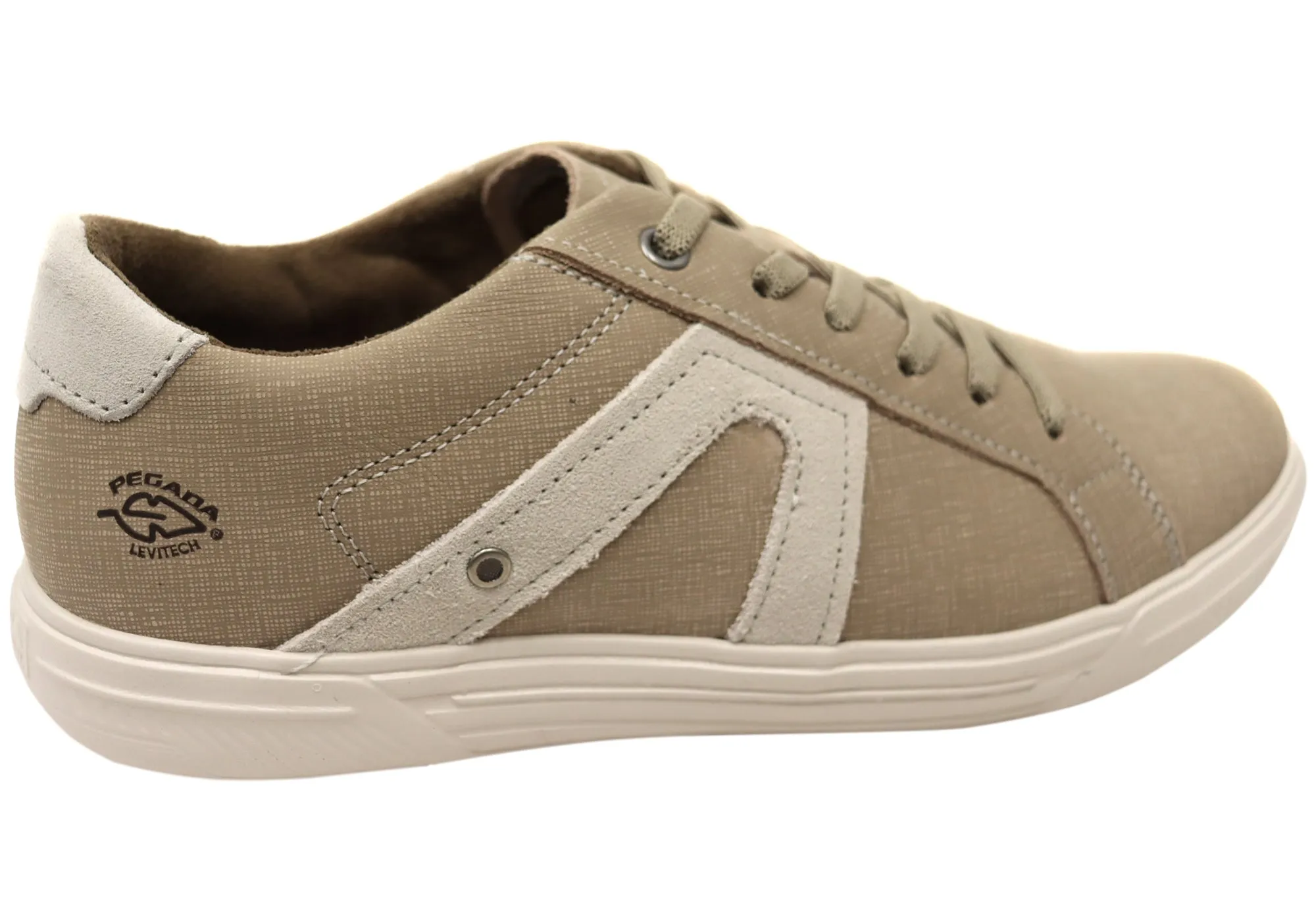 Pegada Ryder Chaussures décontractées en cuir confortables pour hommes Fabriqué au Brésil Pegada Shoes