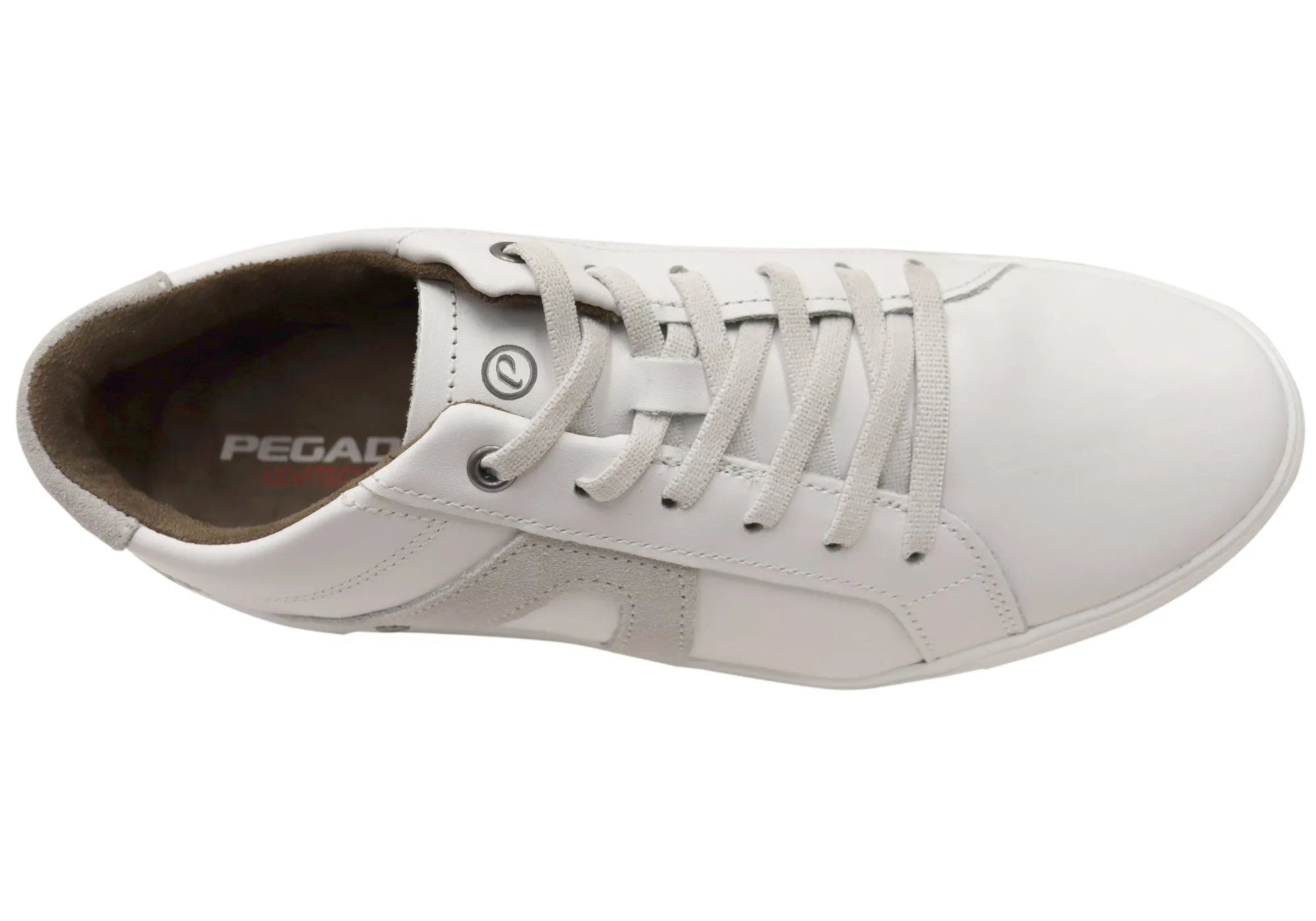 Pegada Ryder Chaussures décontractées en cuir confortables pour hommes Fabriqué au Brésil Pegada Shoes