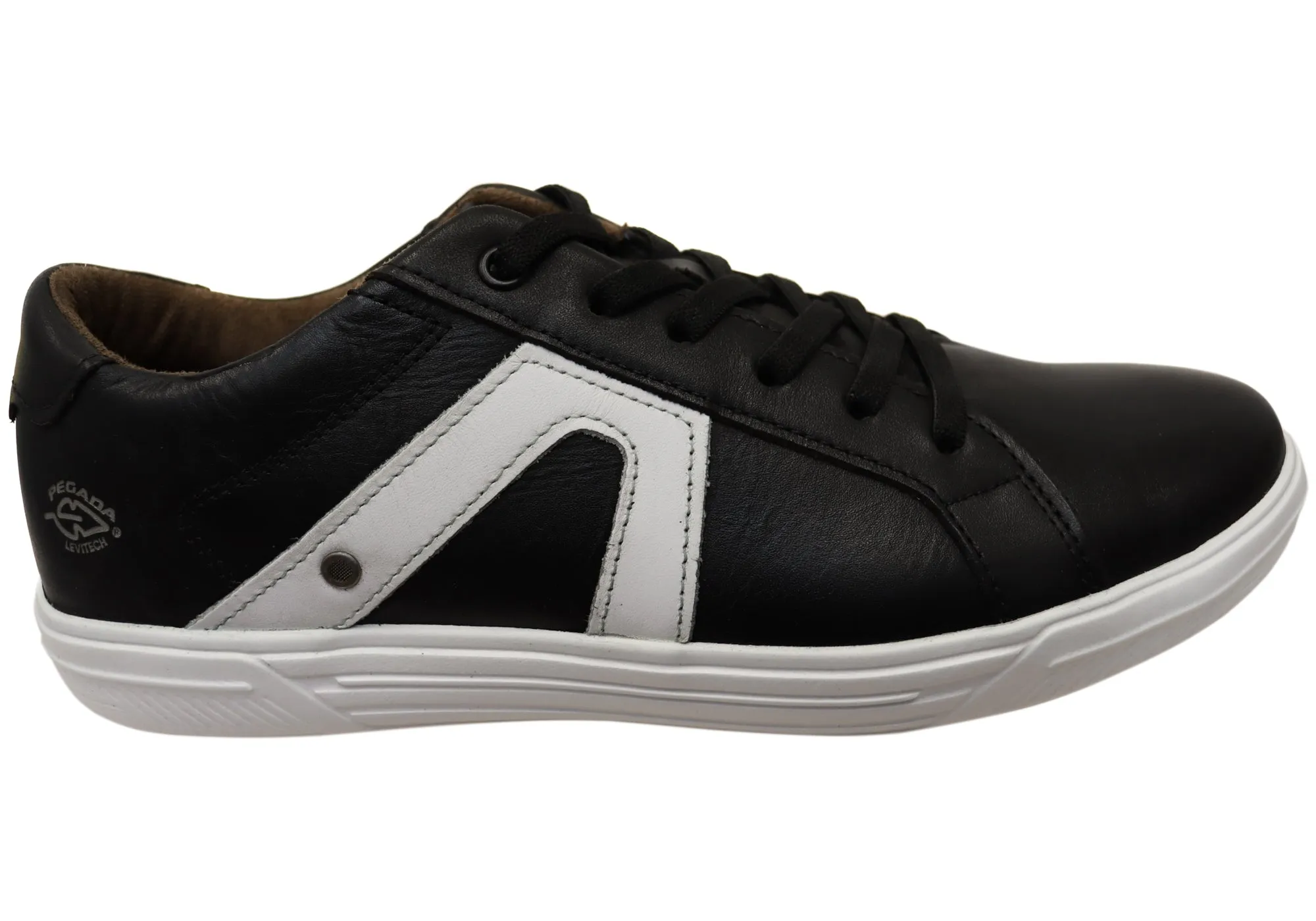 Pegada Ryder Chaussures décontractées en cuir confortables pour hommes Fabriqué au Brésil Pegada Shoes