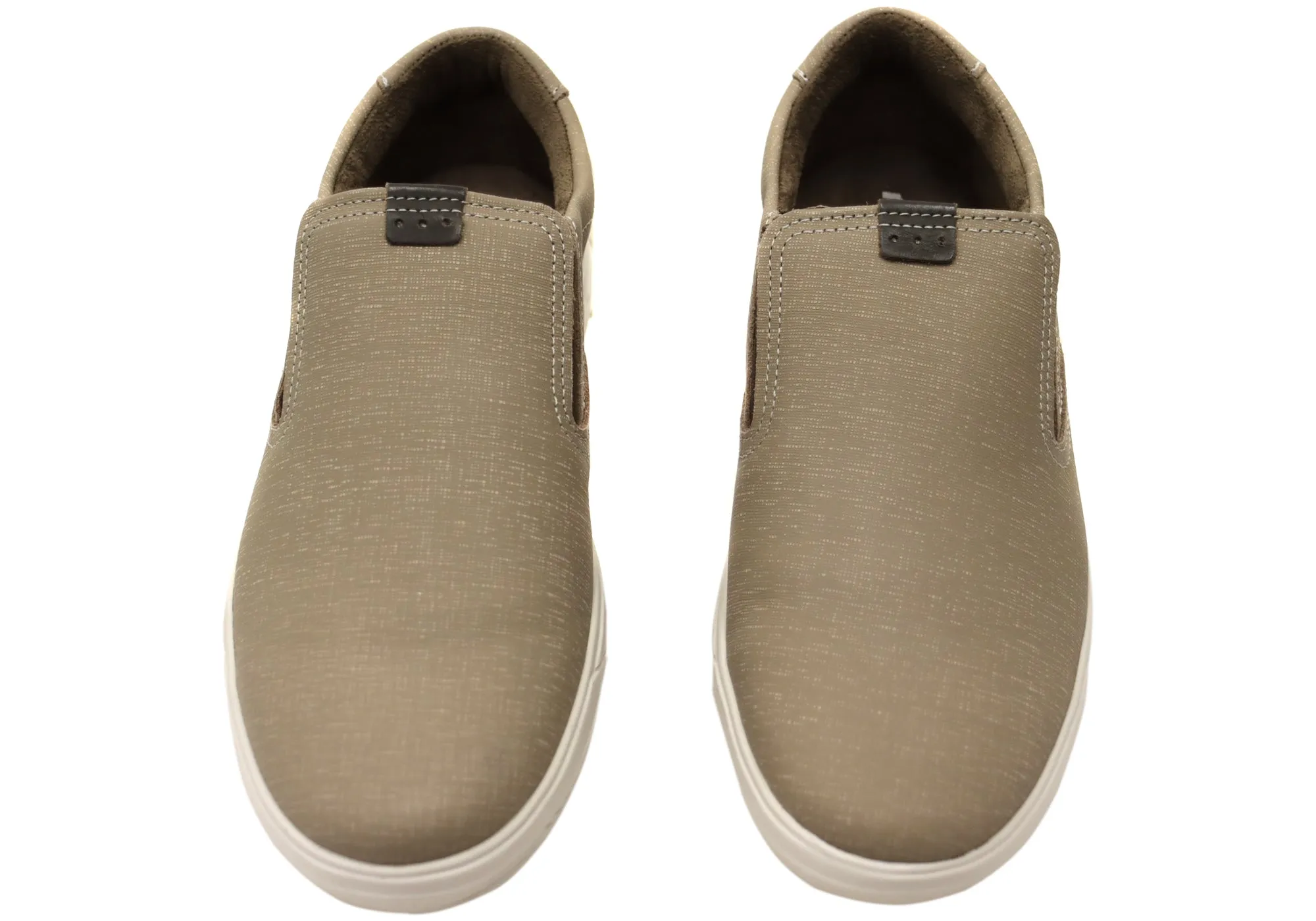 Pegada Strobe Chaussures Décontractées Homme à Enfiler en Cuir Brésilien Confortables Pegada Shoes