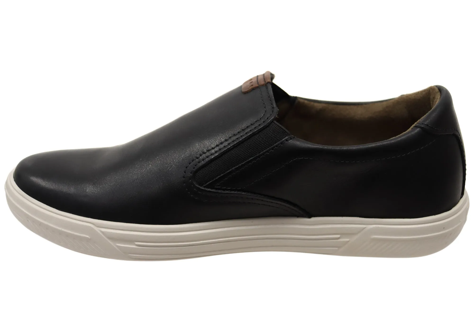 Pegada Strobe Chaussures Décontractées Homme à Enfiler en Cuir Brésilien Confortables Pegada Shoes