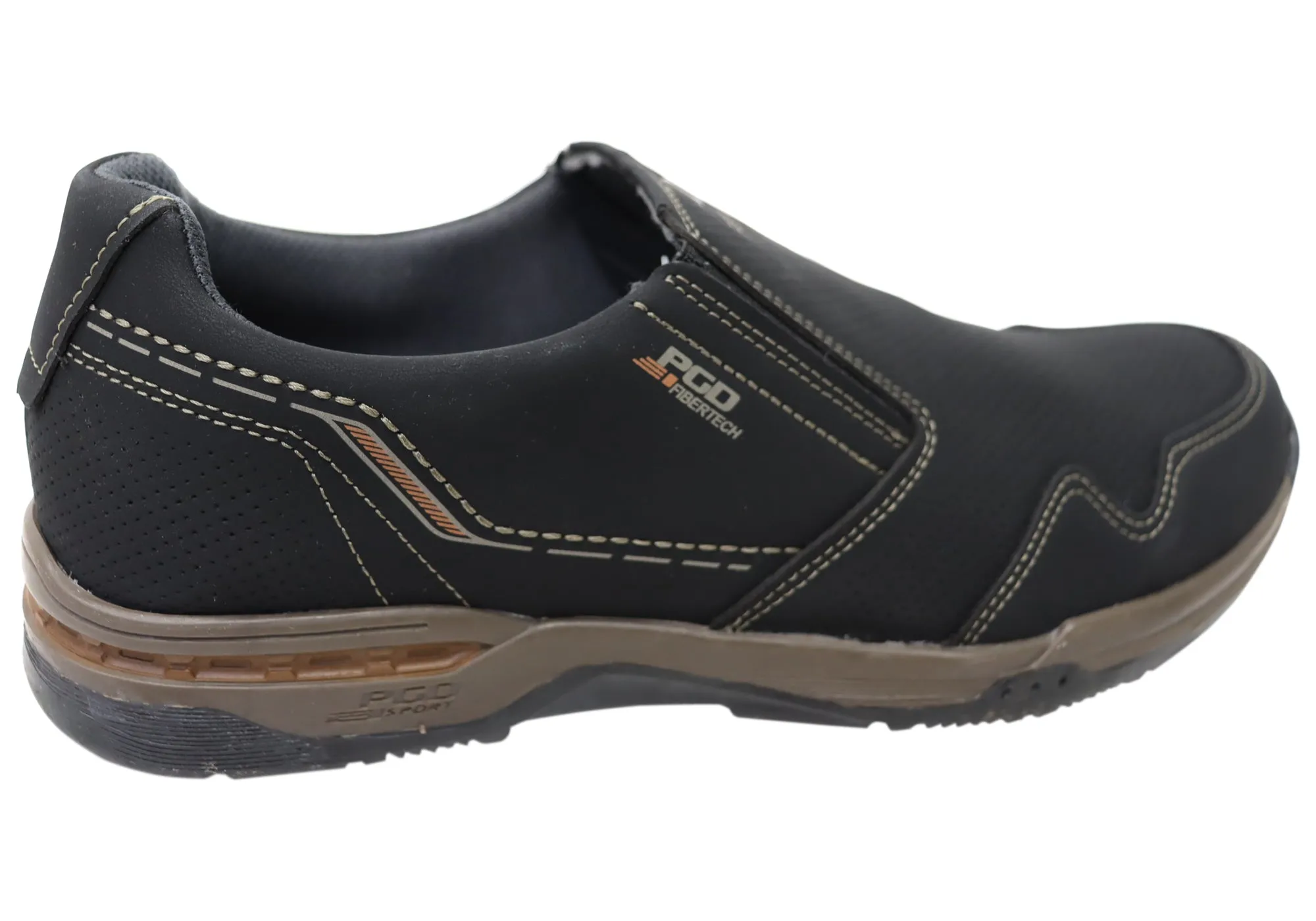 Pegada Uprise Chaussures Décontractées Homme à Enfiler Confortables Fabriquées au Brésil Pegada Shoes
