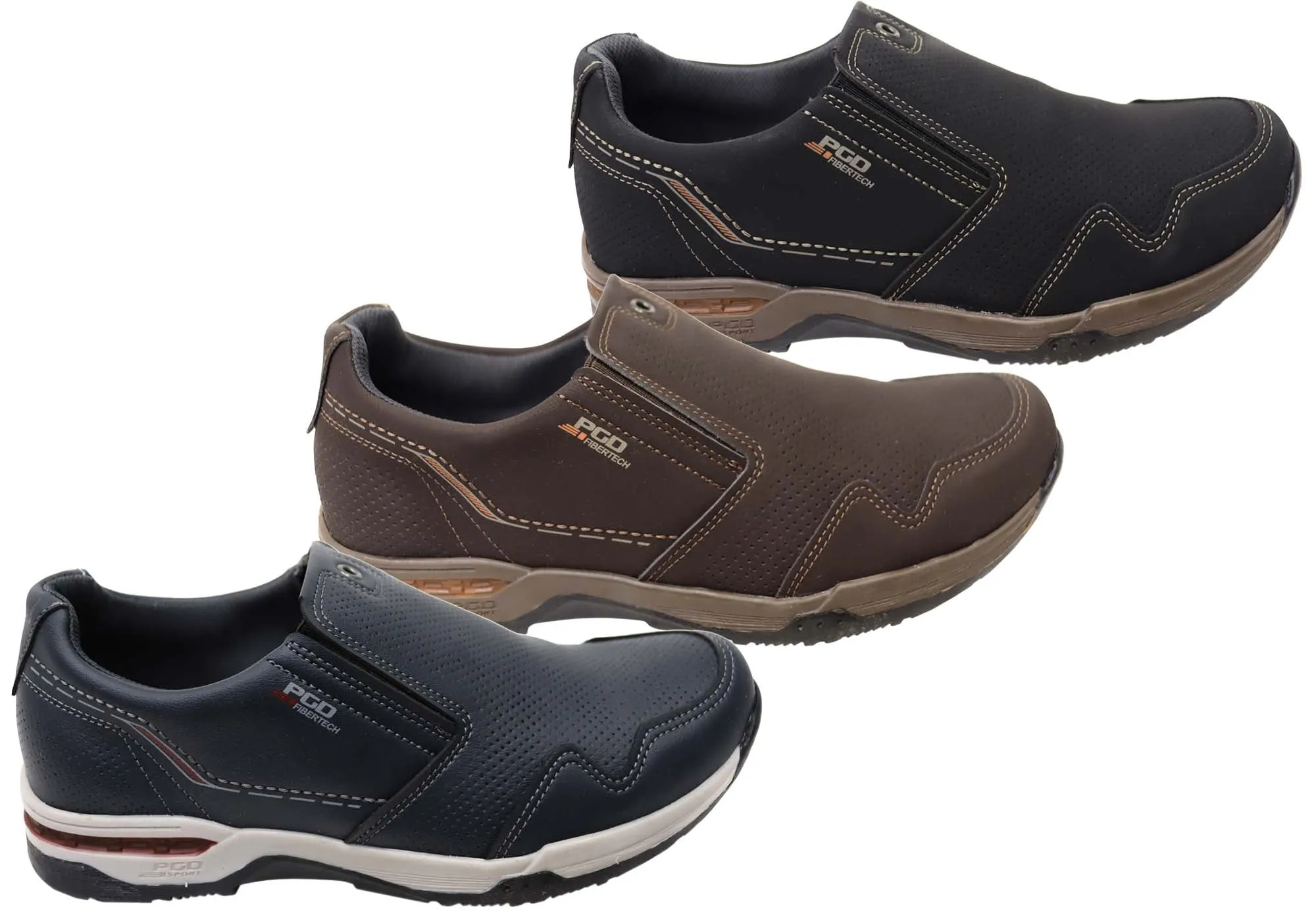 Pegada Uprise Chaussures Décontractées Homme à Enfiler Confortables Fabriquées au Brésil Pegada Shoes