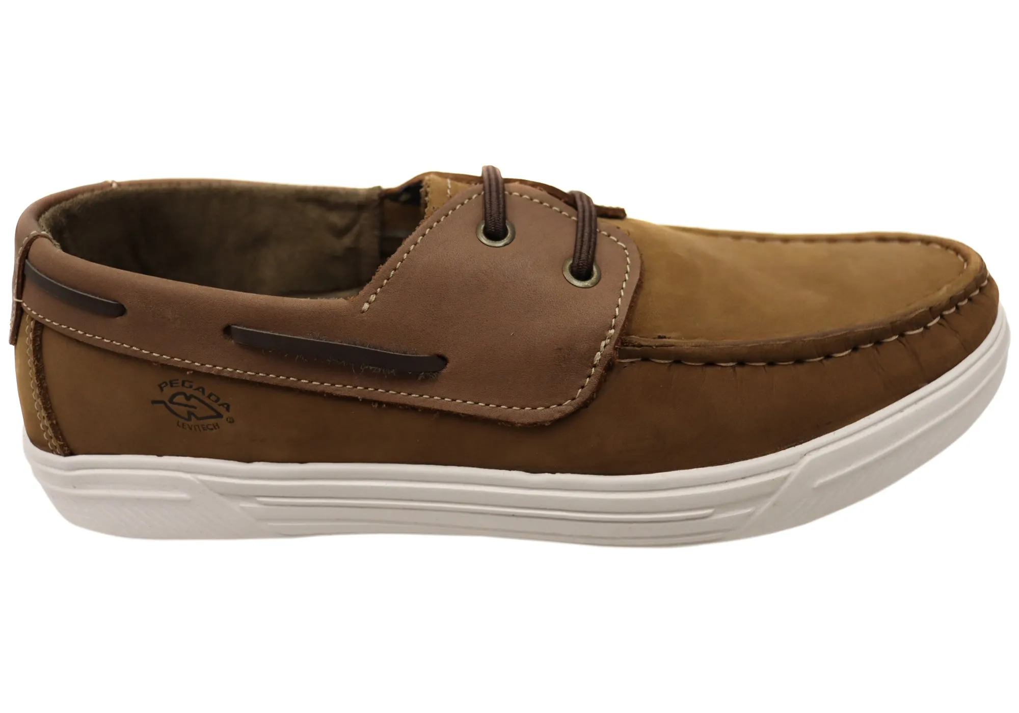 Pegada Wright Chaussures décontractées en cuir confortables pour hommes Fabriquées au Brésil Pegada Shoes