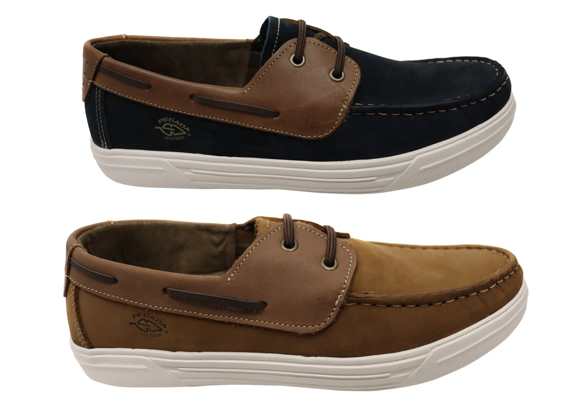 Pegada Wright Chaussures décontractées en cuir confortables pour hommes Fabriquées au Brésil Pegada Shoes