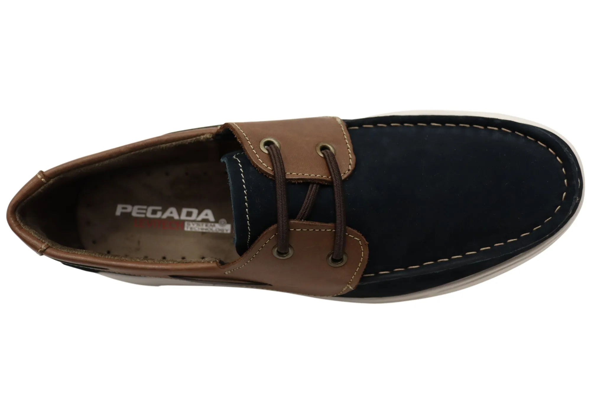 Pegada Wright Chaussures décontractées en cuir confortables pour hommes Fabriquées au Brésil Pegada Shoes