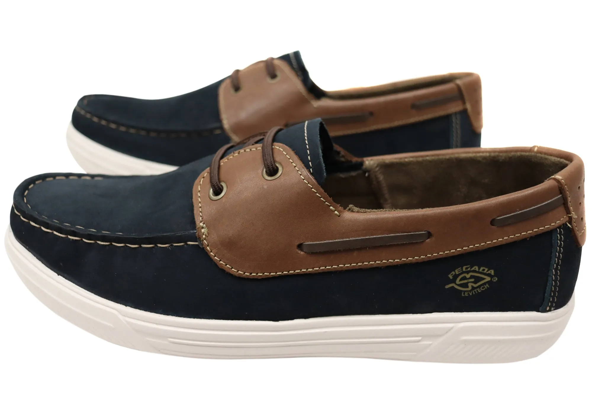 Pegada Wright Chaussures décontractées en cuir confortables pour hommes Fabriquées au Brésil Pegada Shoes
