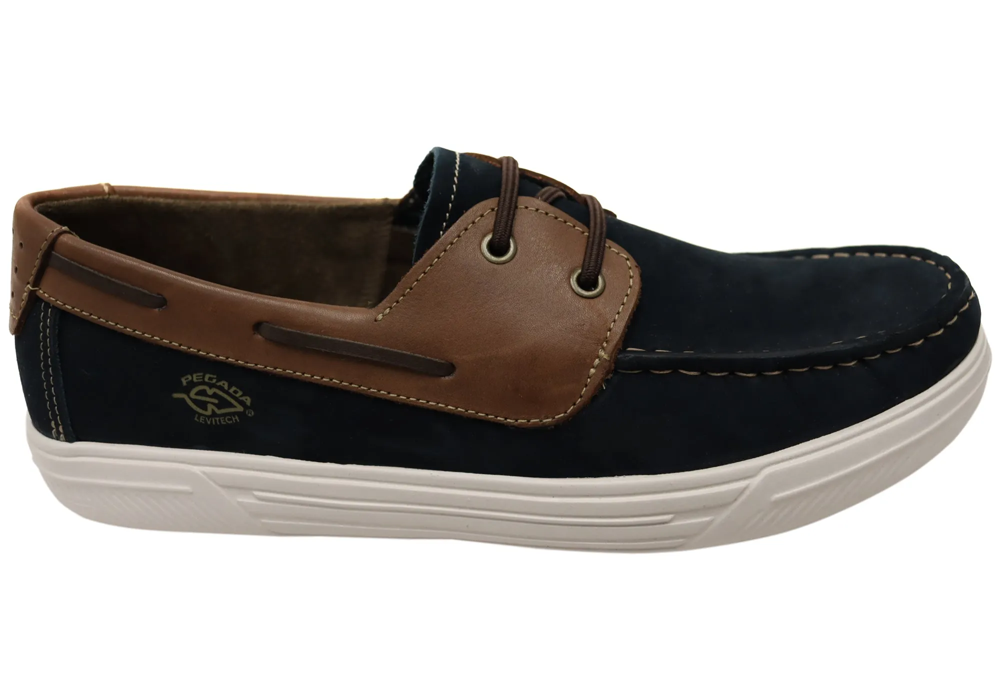 Pegada Wright Chaussures décontractées en cuir confortables pour hommes Fabriquées au Brésil Pegada Shoes