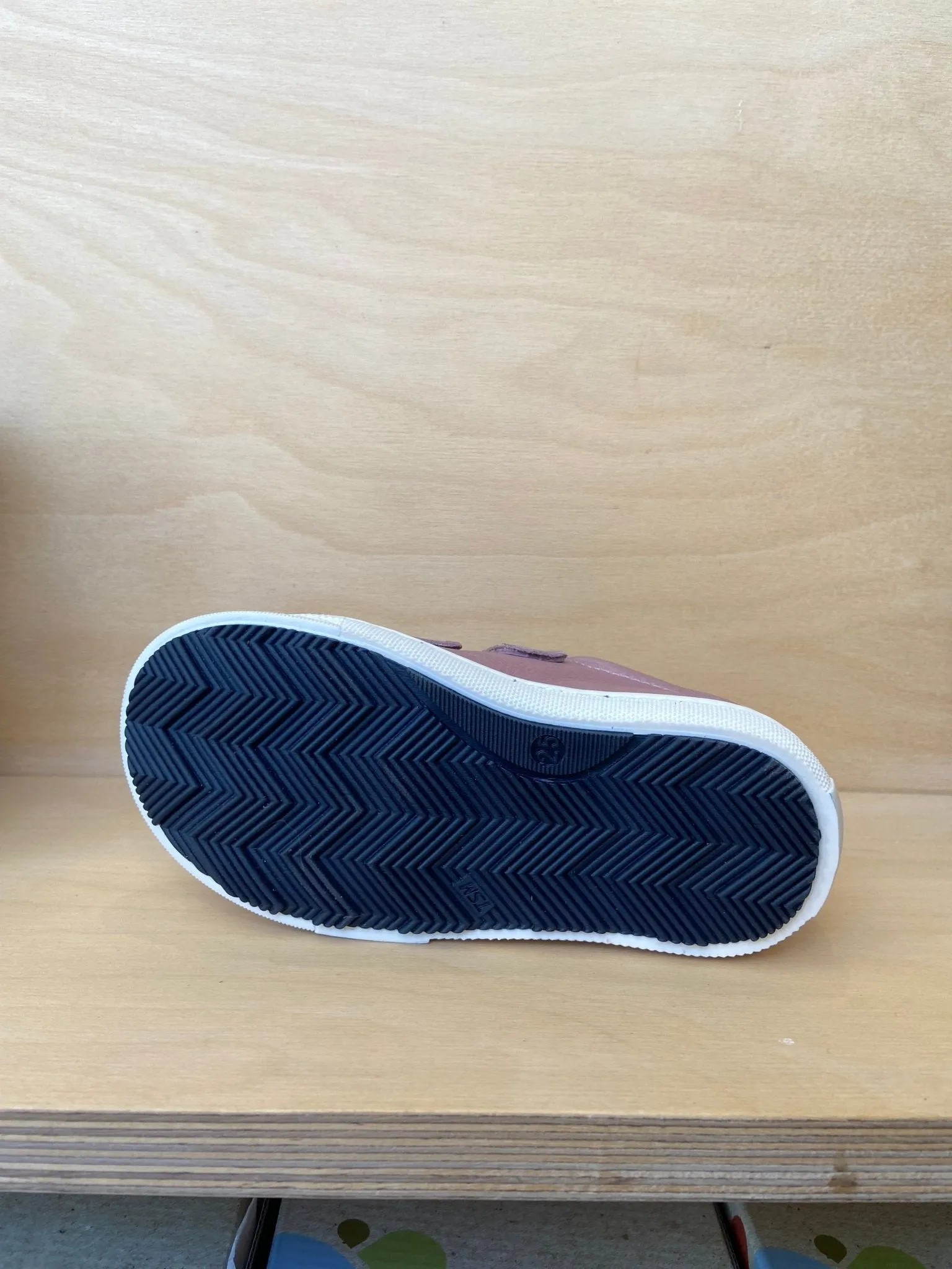 Petasil : Clayton 2 Chaussures à Velcro - Vieille Rose Savana