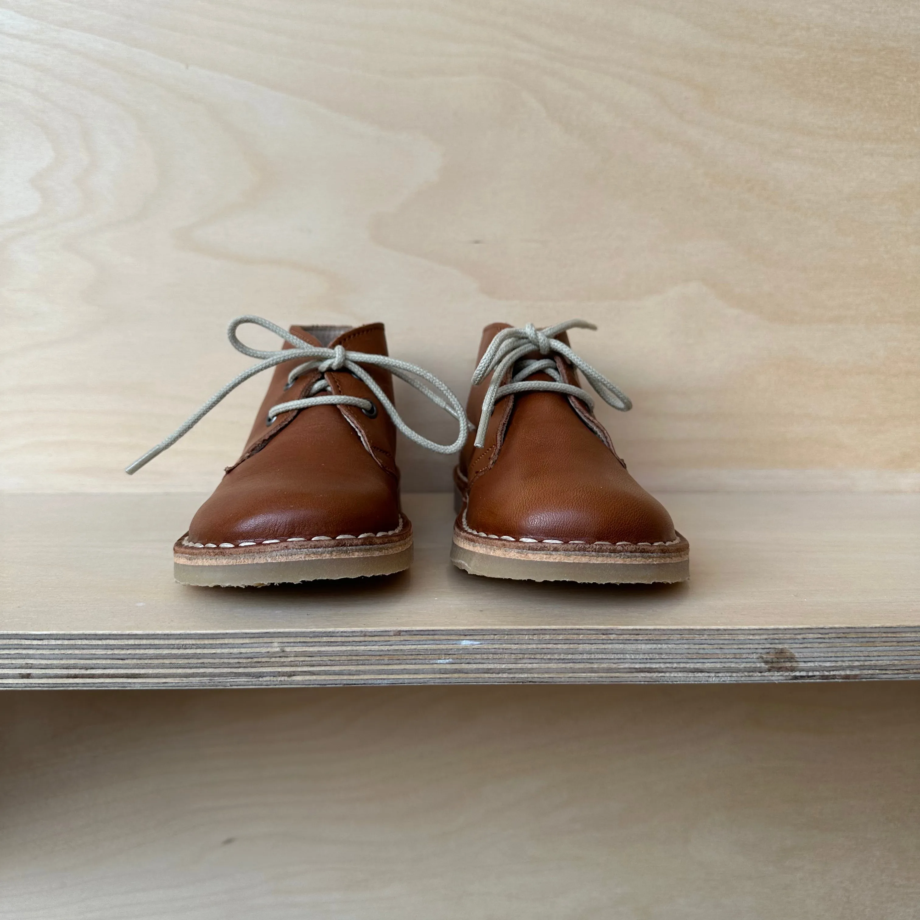 Petasil: Botte Lacée Koel - Cuir Roma Cognac
