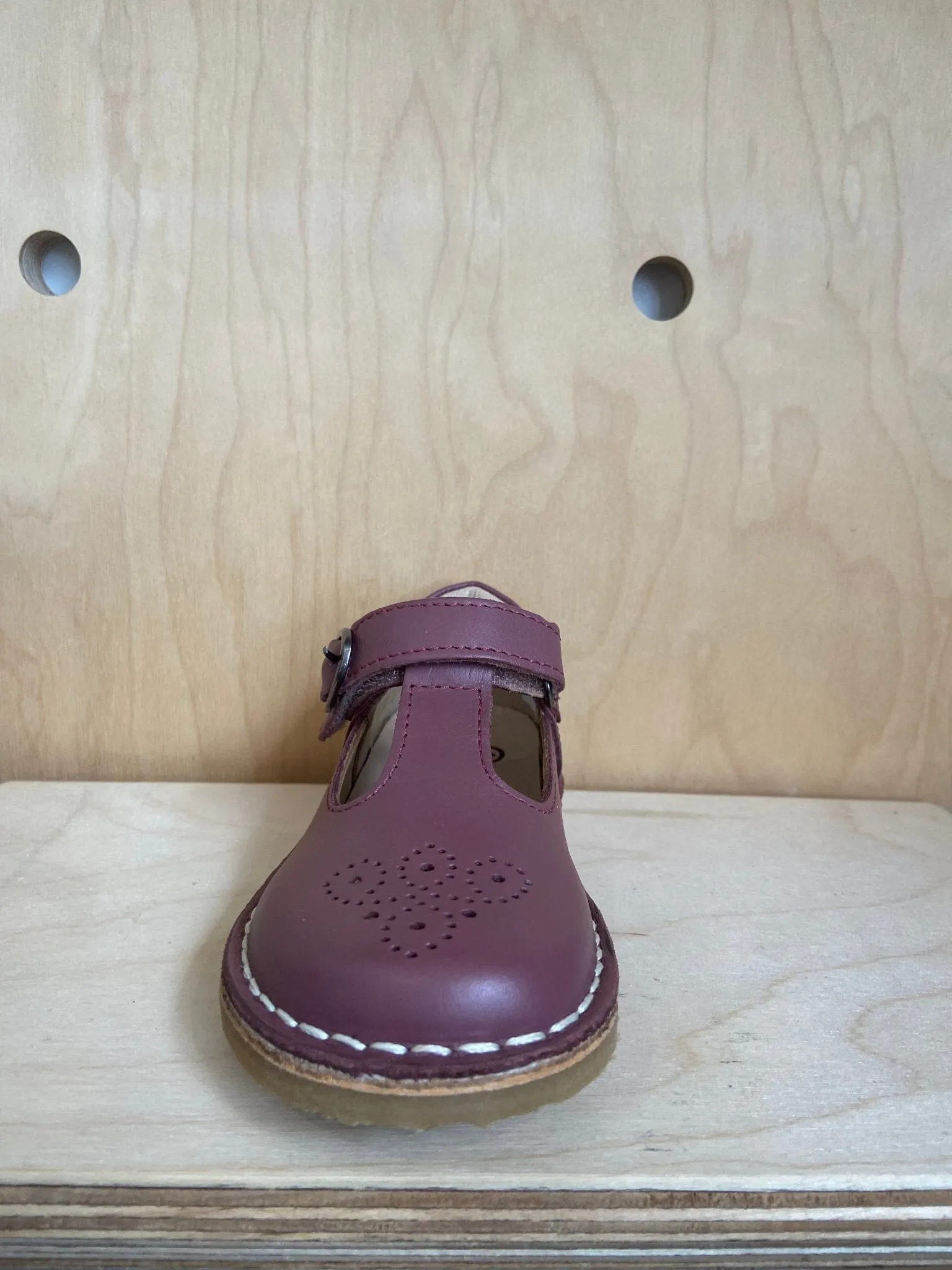 Petasil : Chaussures à scratch Susy T-Bar - Lavande Roma