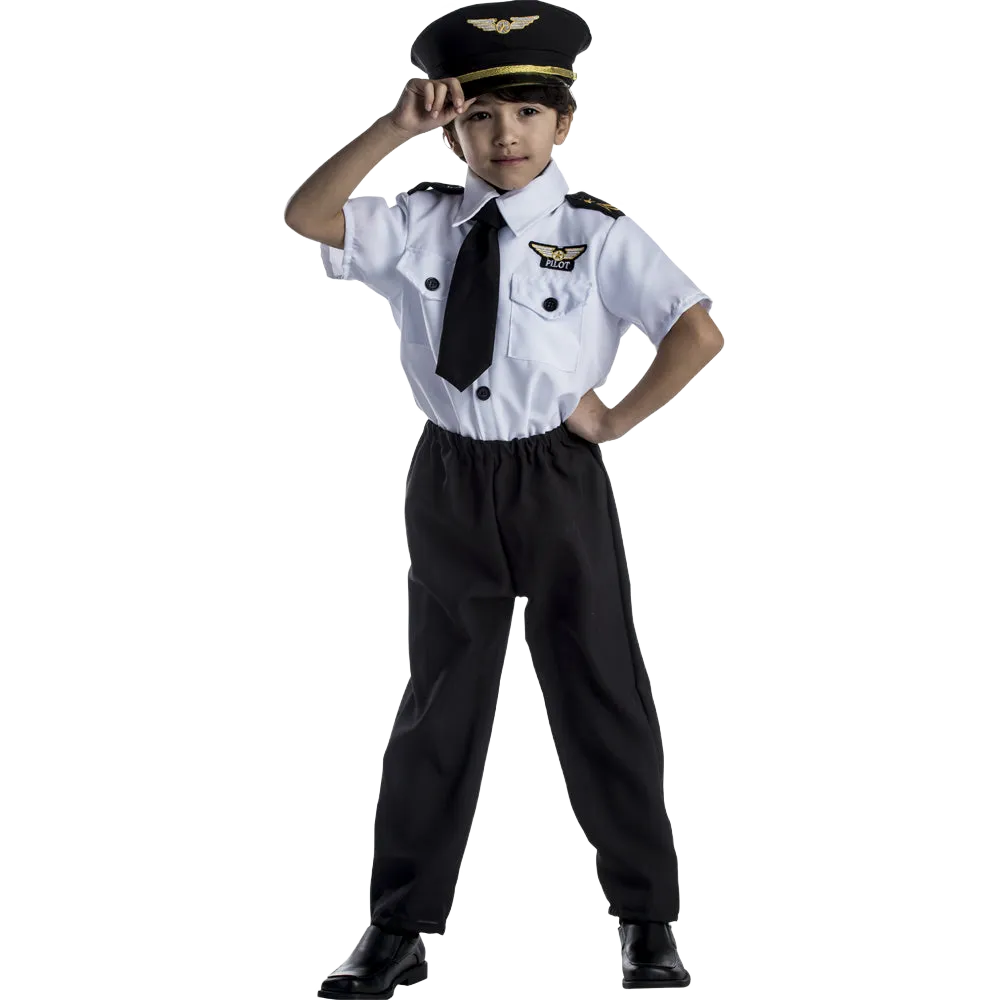 Costume de Pilote - Enfants Babykids_Déguisement-Amérique