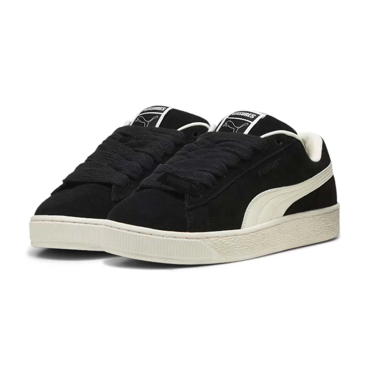   PLEASURES Suede XL 'PUMA Noir Givré Ivoire'